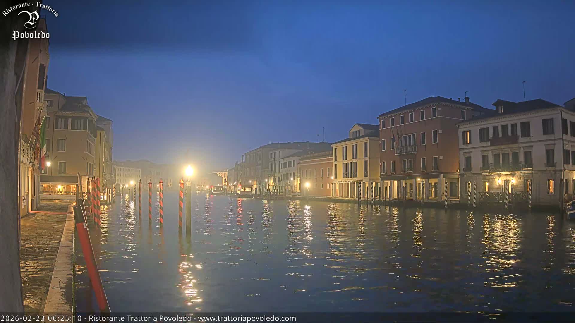 Venezia, Grand Canal Boat Traffic View Live Cam - Venice, Veneto, Italy
