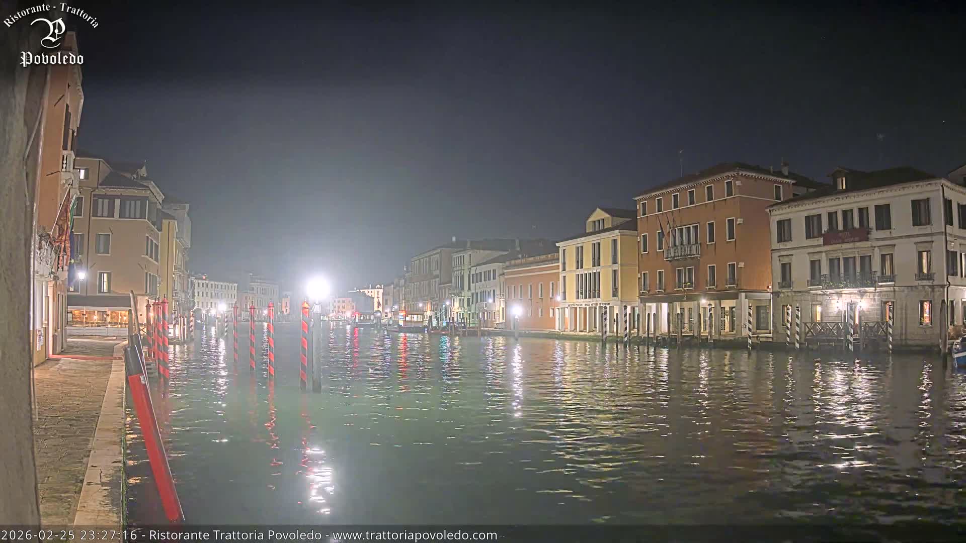 Venezia, Grand Canal Boat Traffic View Live Cam - Venice, Veneto, Italy