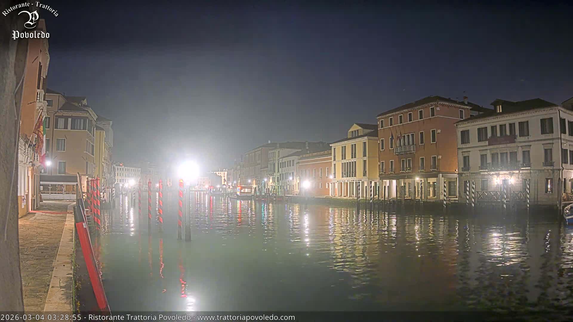 Venezia, Grand Canal Boat Traffic View Live Cam - Venice, Veneto, Italy