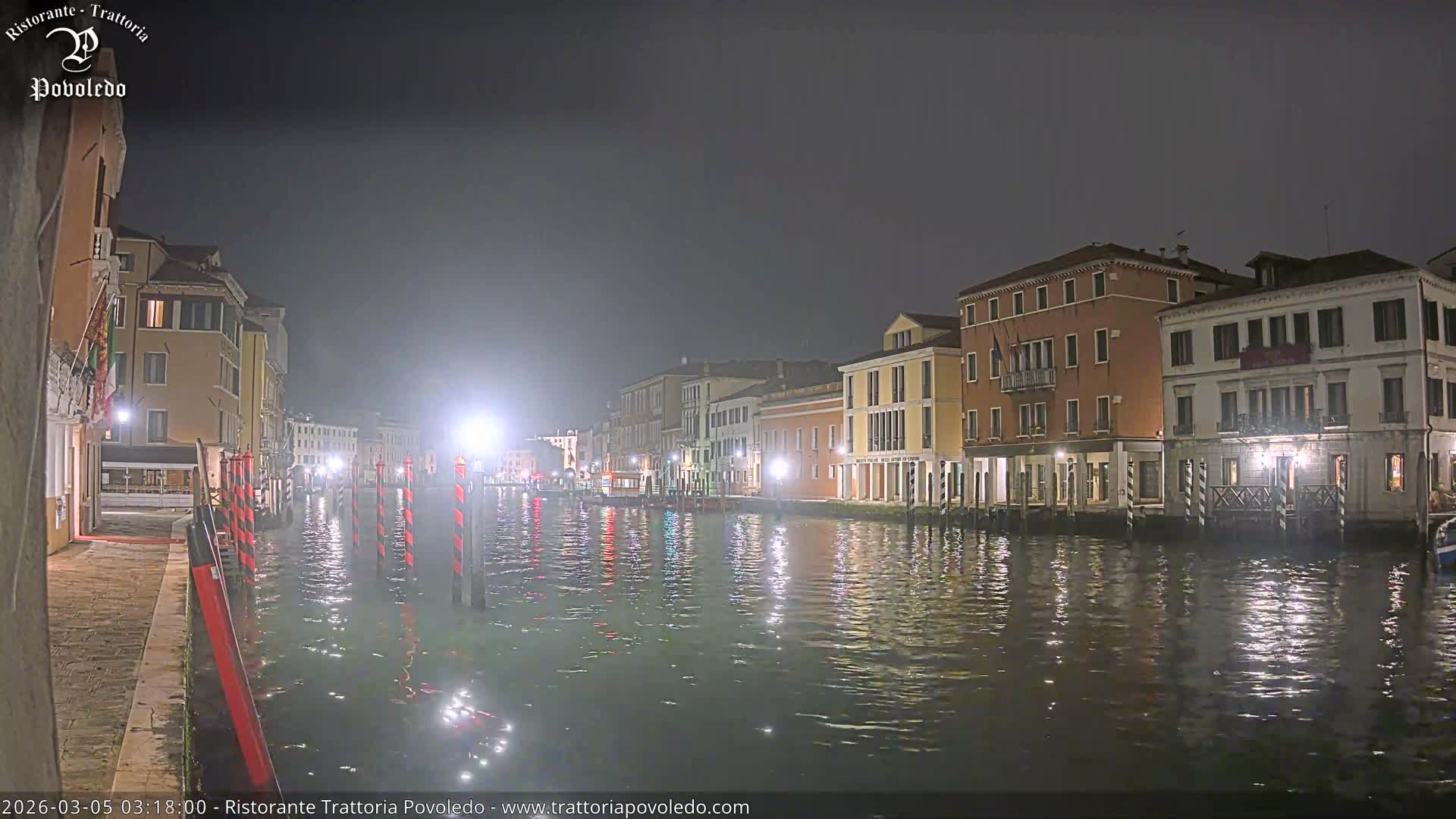 Venezia, Grand Canal Boat Traffic View Live Cam - Venice, Veneto, Italy