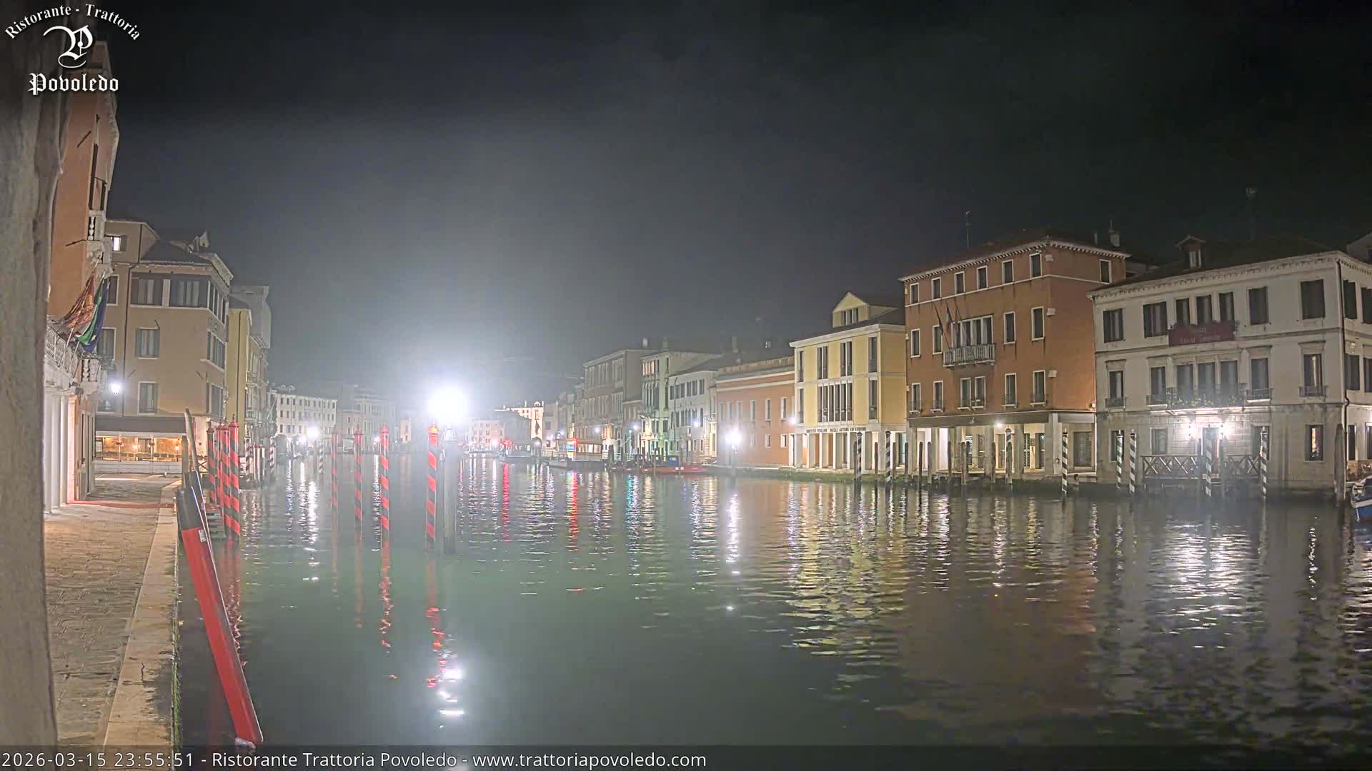 Venezia, Grand Canal Boat Traffic View Live Cam - Venice, Veneto, Italy