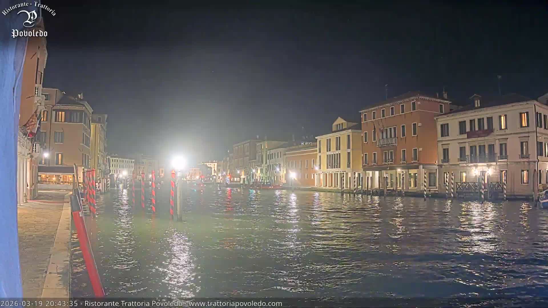 Venezia, Grand Canal Boat Traffic View Live Cam - Venice, Veneto, Italy