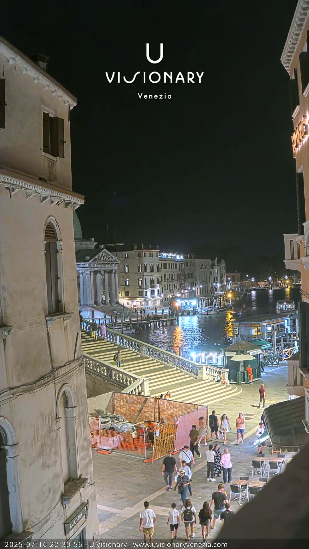 Venice, Ponte degli Scalzi Bridge & Chiesa di San Simeon Piccolo Church Live Cam - Venice, Veneto, Italy
