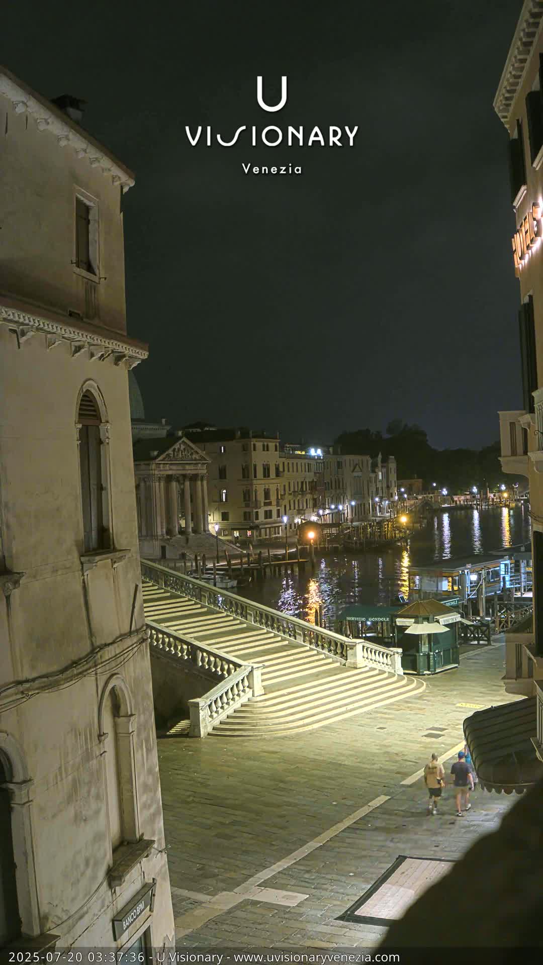 Venice, Ponte degli Scalzi Bridge & Chiesa di San Simeon Piccolo Church Live Cam - Venice, Veneto, Italy