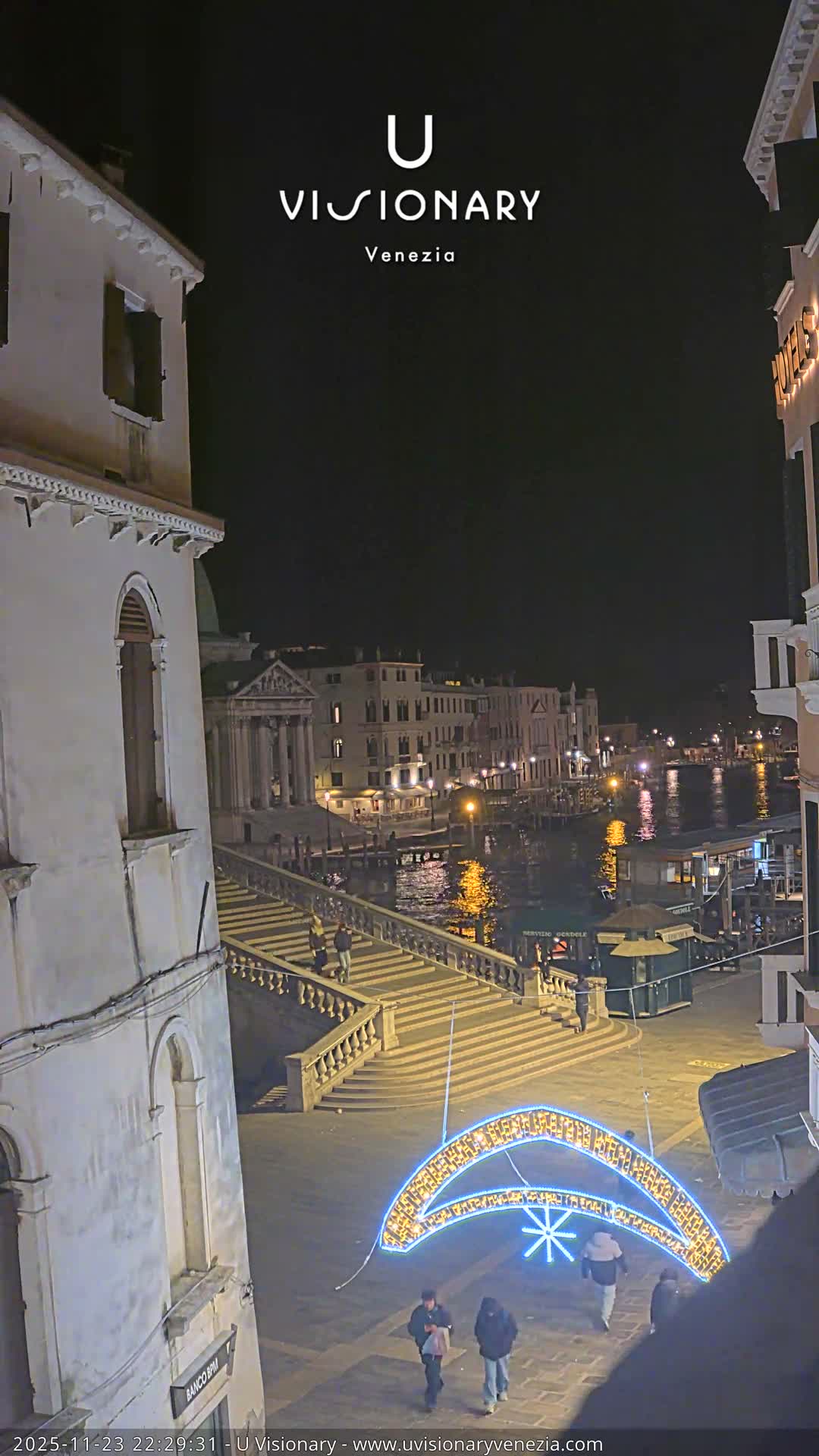Venice, Ponte degli Scalzi Bridge & Chiesa di San Simeon Piccolo Church Live Cam - Venice, Veneto, Italy