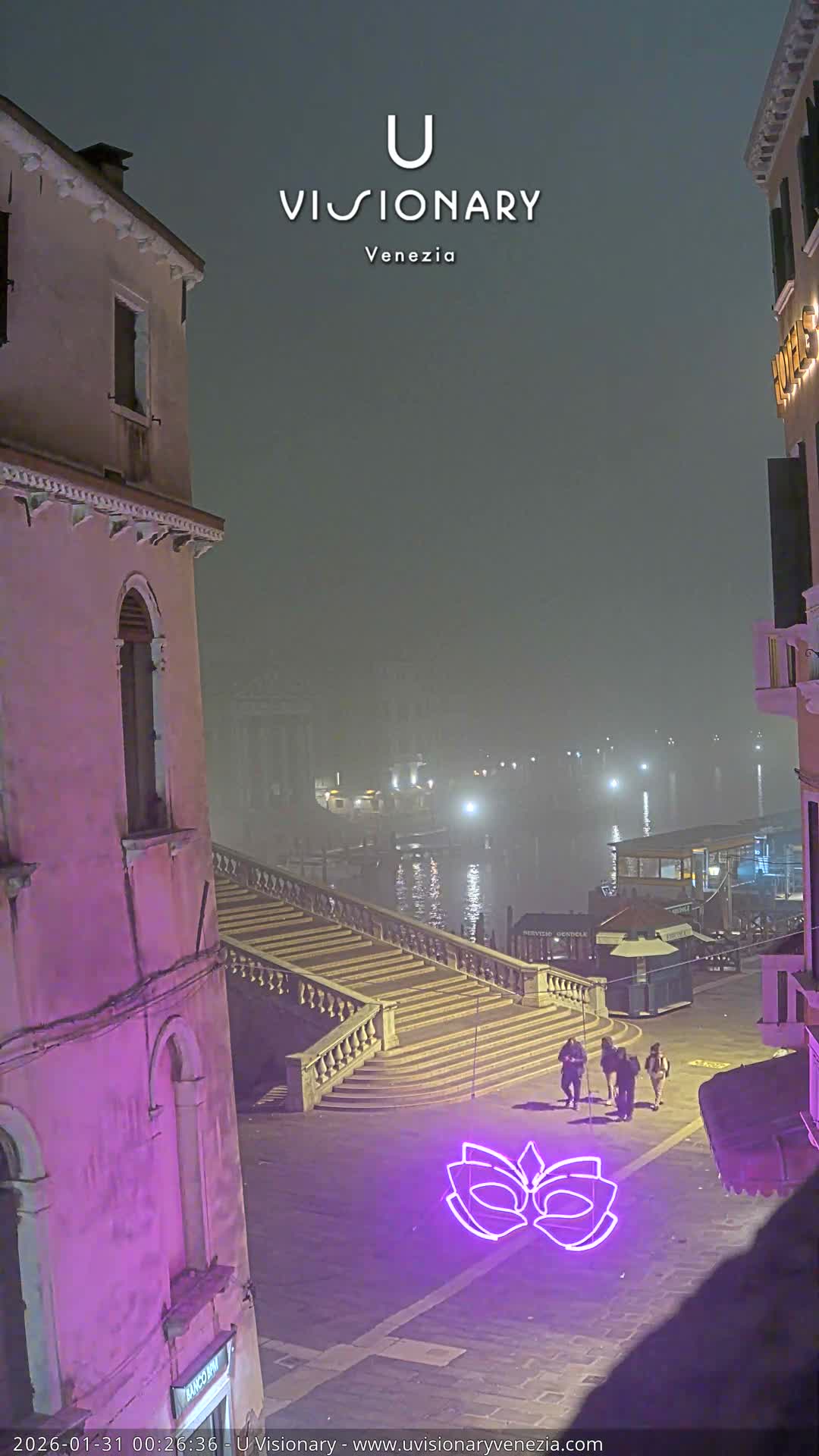 Venice, Ponte degli Scalzi Bridge & Chiesa di San Simeon Piccolo Church Live Cam - Venice, Veneto, Italy