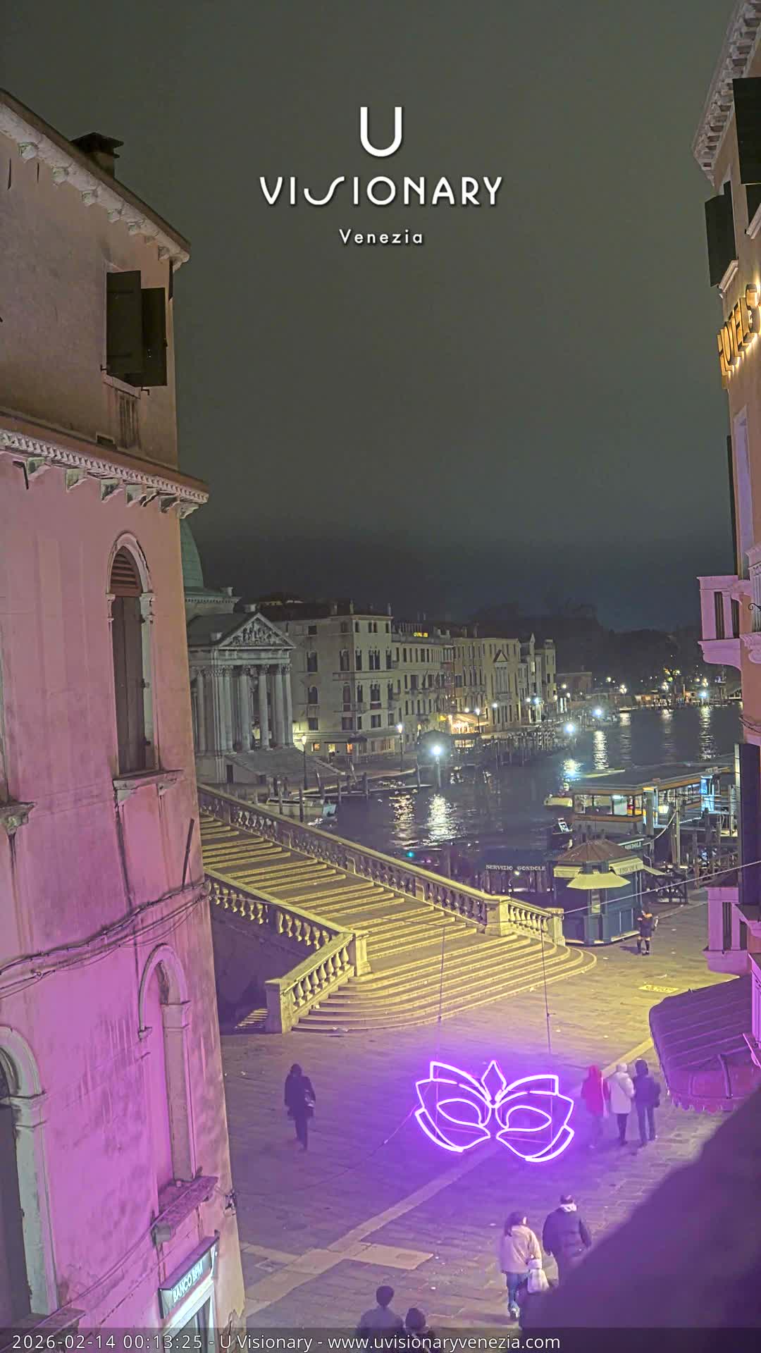 Venice, Ponte degli Scalzi Bridge & Chiesa di San Simeon Piccolo Church Live Cam - Venice, Veneto, Italy