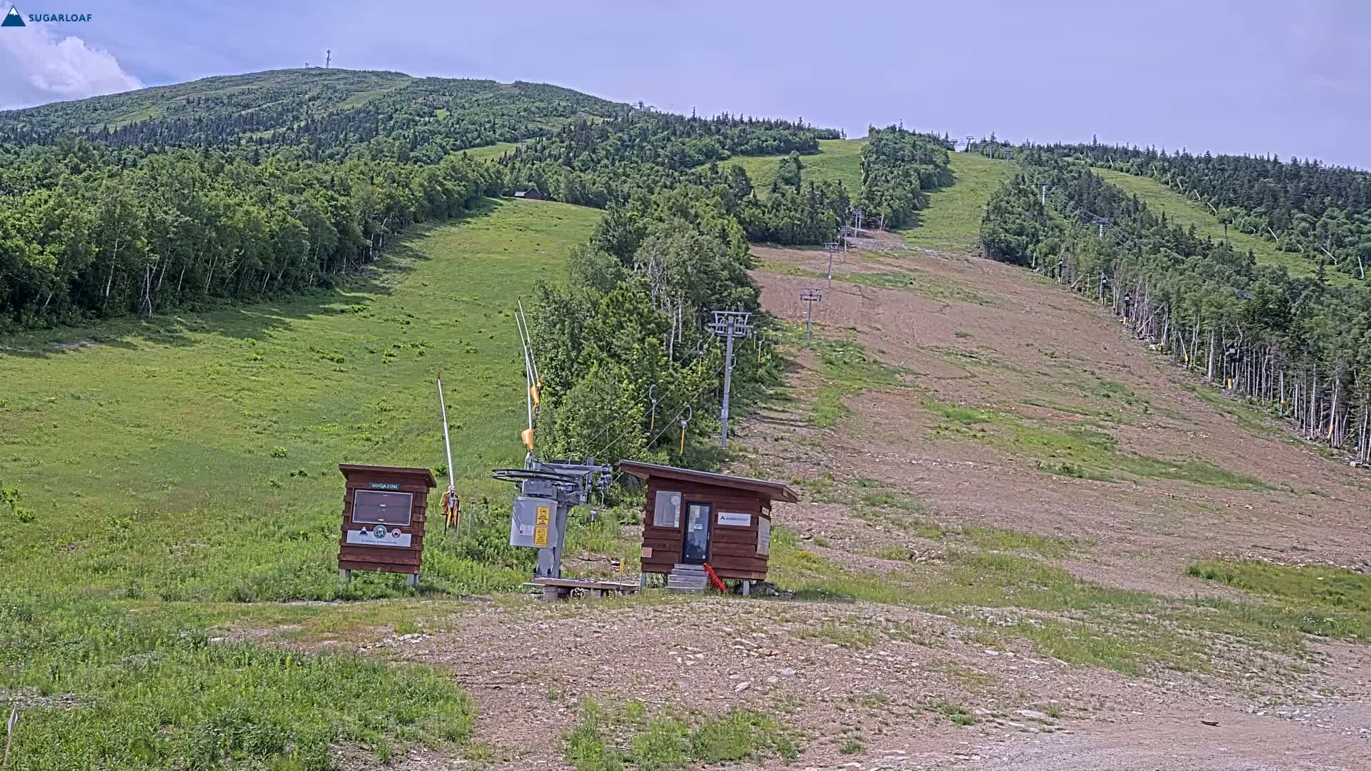 Sugarloaf Mountain Ski Slopes Live Cam -  Kingfield, Franklin, Maine, USA