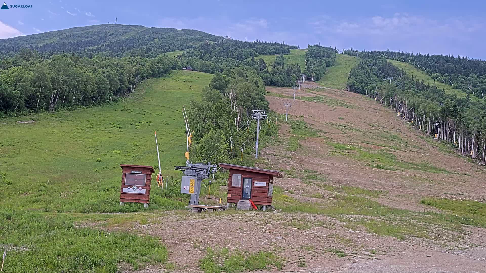 Sugarloaf Mountain Ski Slopes Live Cam -  Kingfield, Franklin, Maine, USA