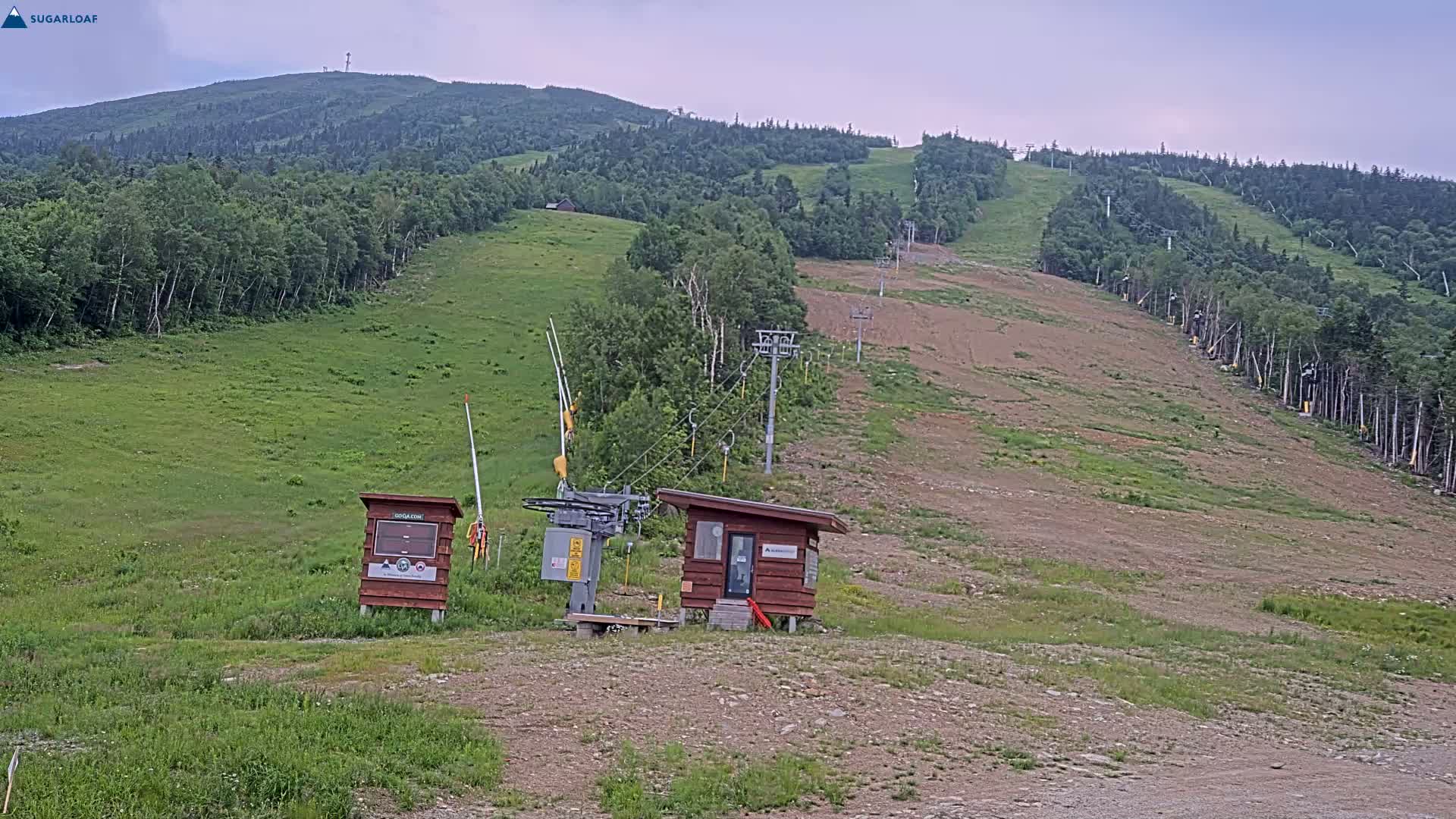 Sugarloaf Mountain Ski Slopes Live Cam -  Kingfield, Franklin, Maine, USA