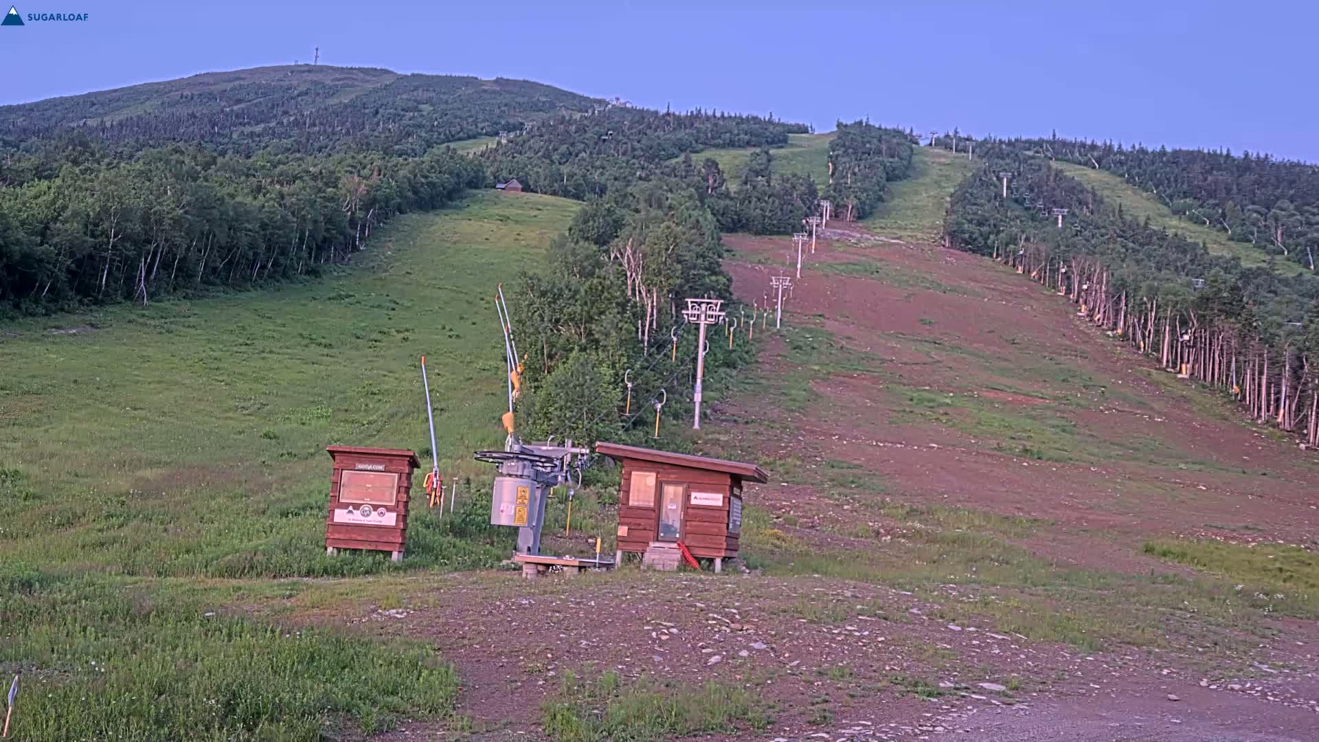 Sugarloaf Mountain Ski Slopes Live Cam -  Kingfield, Franklin, Maine, USA