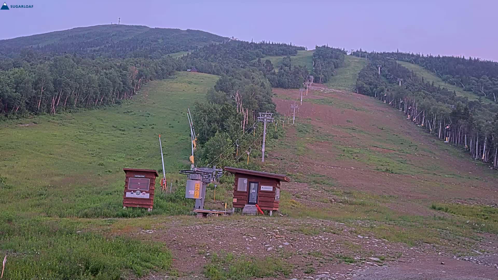 Sugarloaf Mountain Ski Slopes Live Cam -  Kingfield, Franklin, Maine, USA