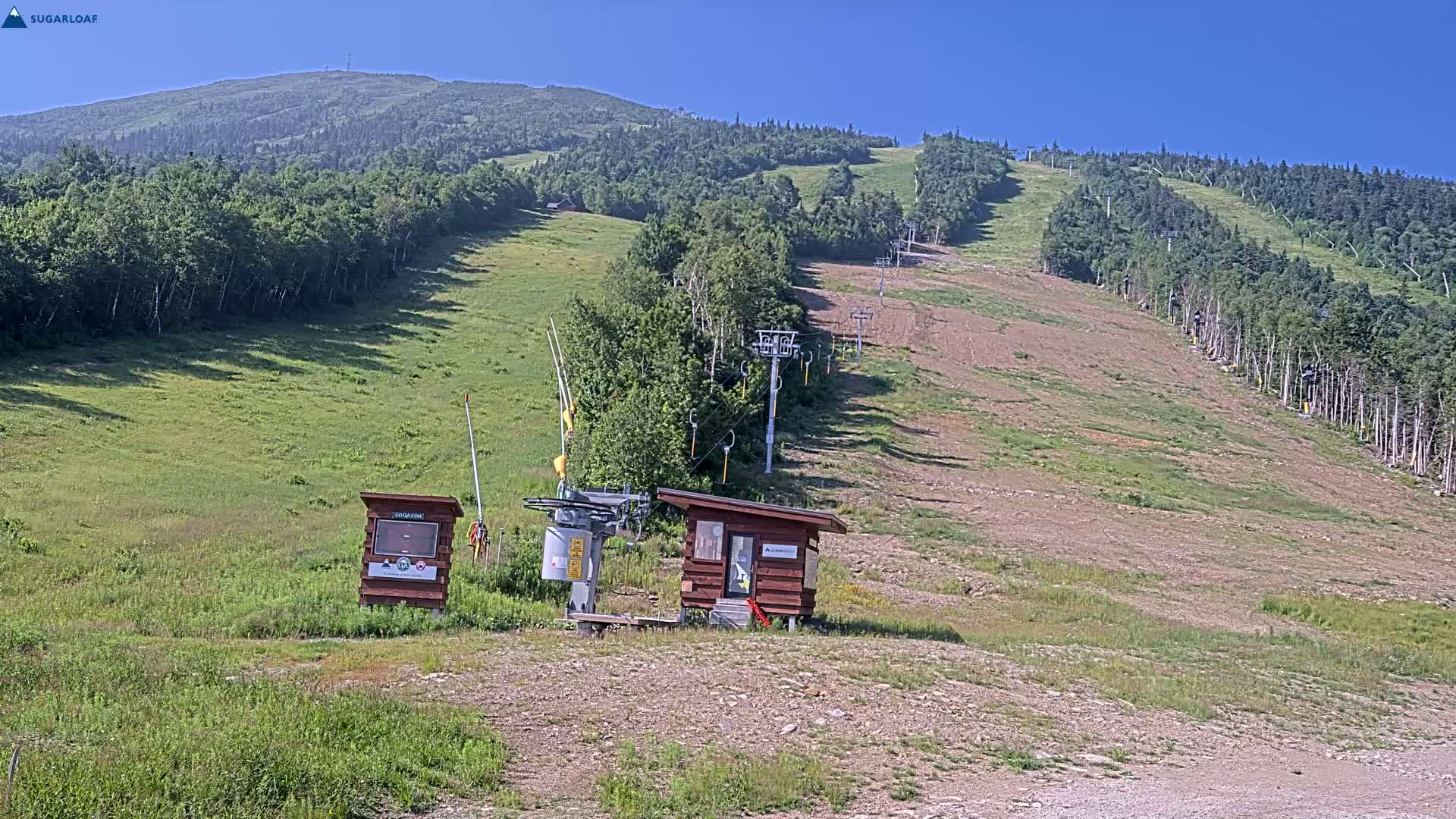 Sugarloaf Mountain Ski Slopes Live Cam -  Kingfield, Franklin, Maine, USA