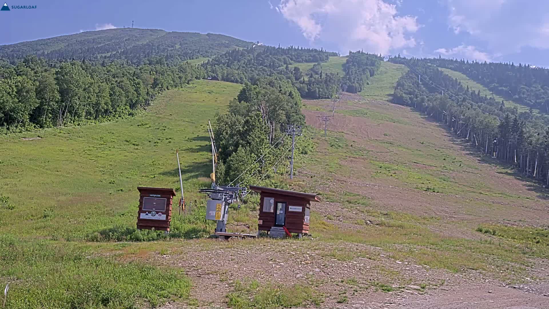 Sugarloaf Mountain Ski Slopes Live Cam -  Kingfield, Franklin, Maine, USA