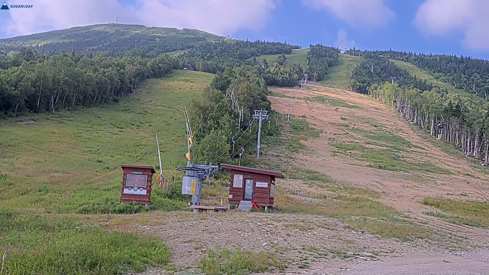 Sugarloaf Mountain Ski Slopes Live Cam -  Kingfield, Franklin, Maine, USA