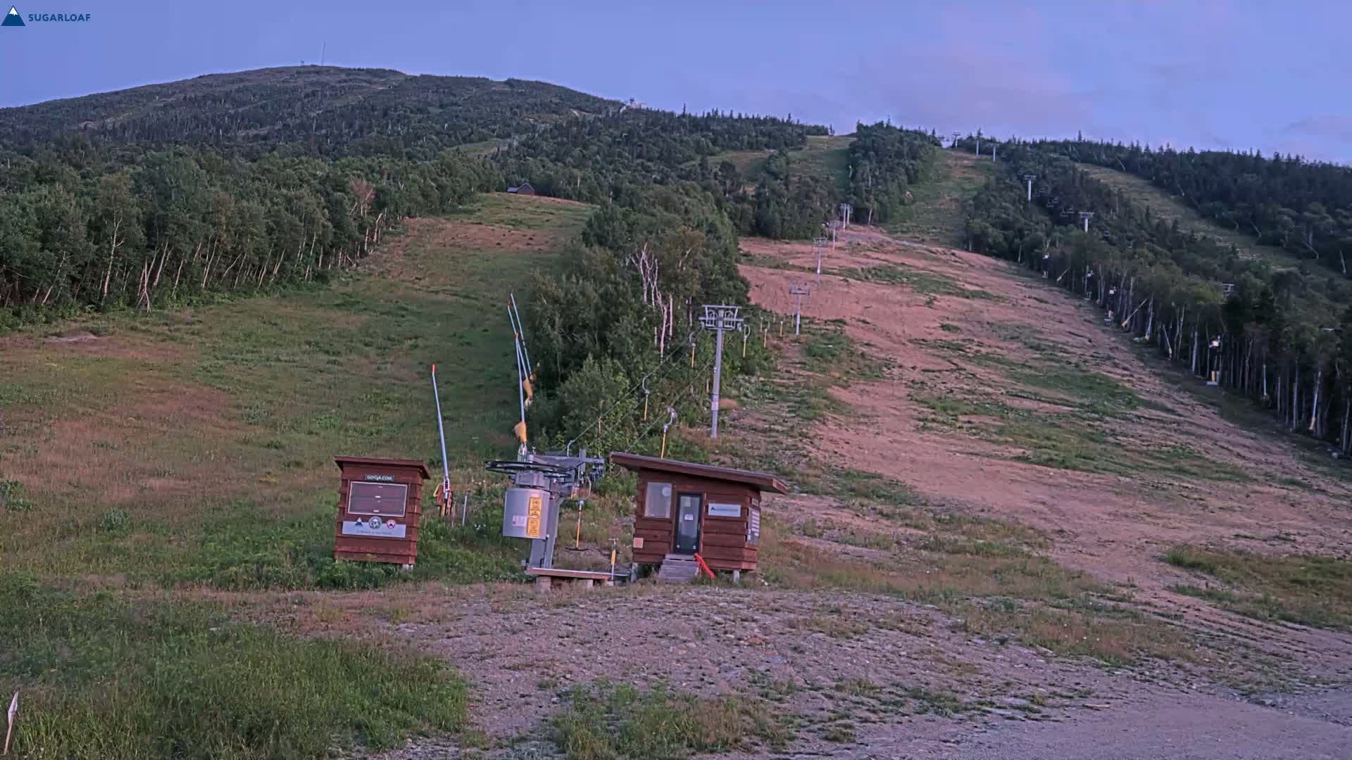 Sugarloaf Mountain Ski Slopes Live Cam -  Kingfield, Franklin, Maine, USA