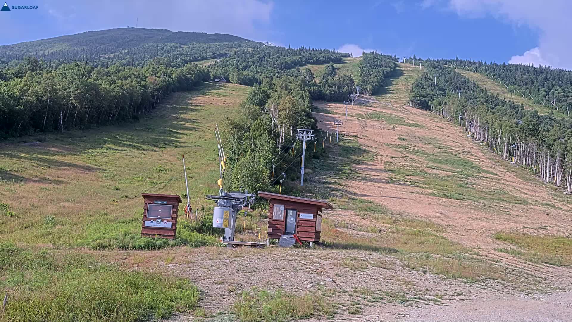 Sugarloaf Mountain Ski Slopes Live Cam -  Kingfield, Franklin, Maine, USA