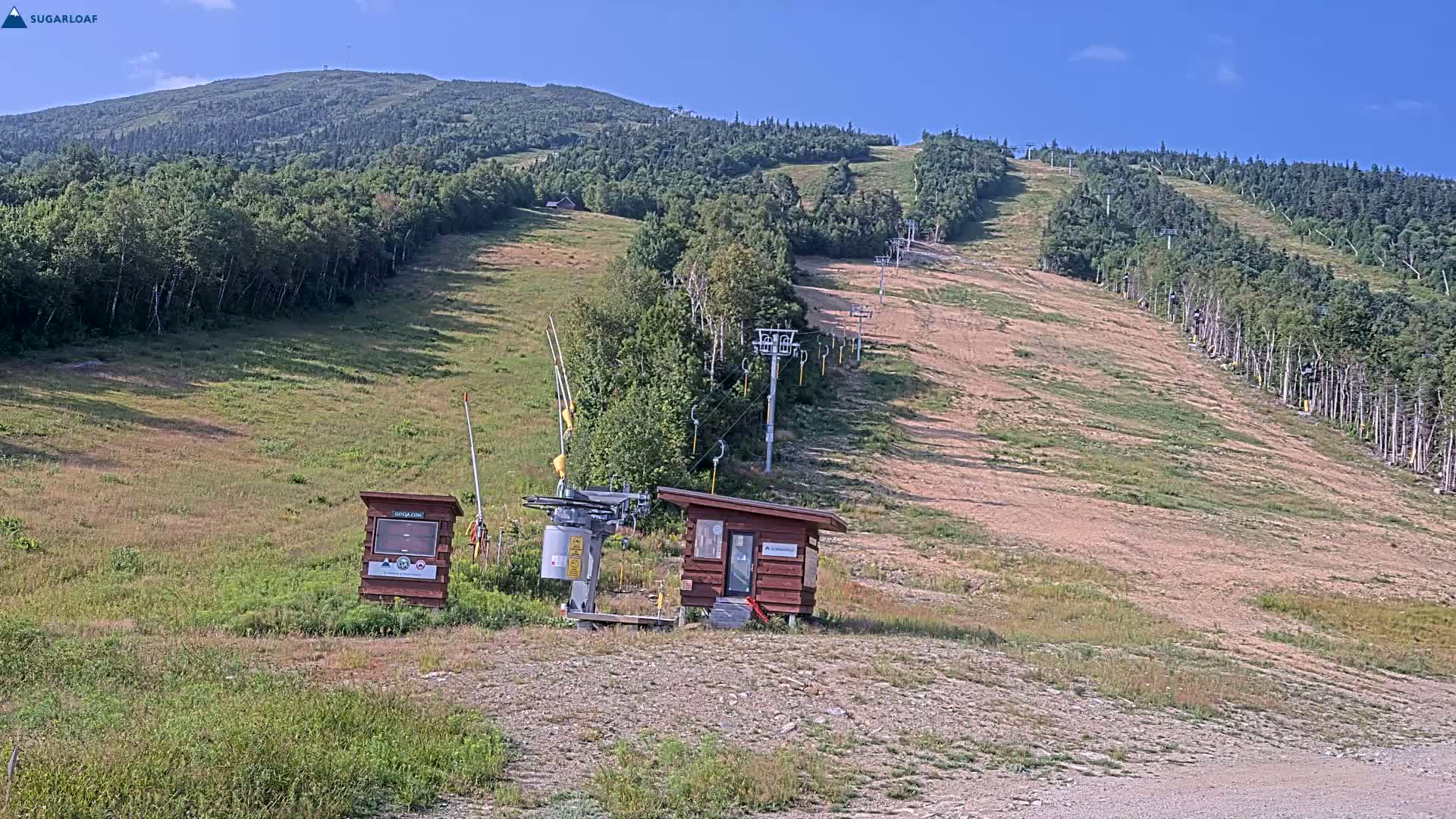 Sugarloaf Mountain Ski Slopes Live Cam -  Kingfield, Franklin, Maine, USA