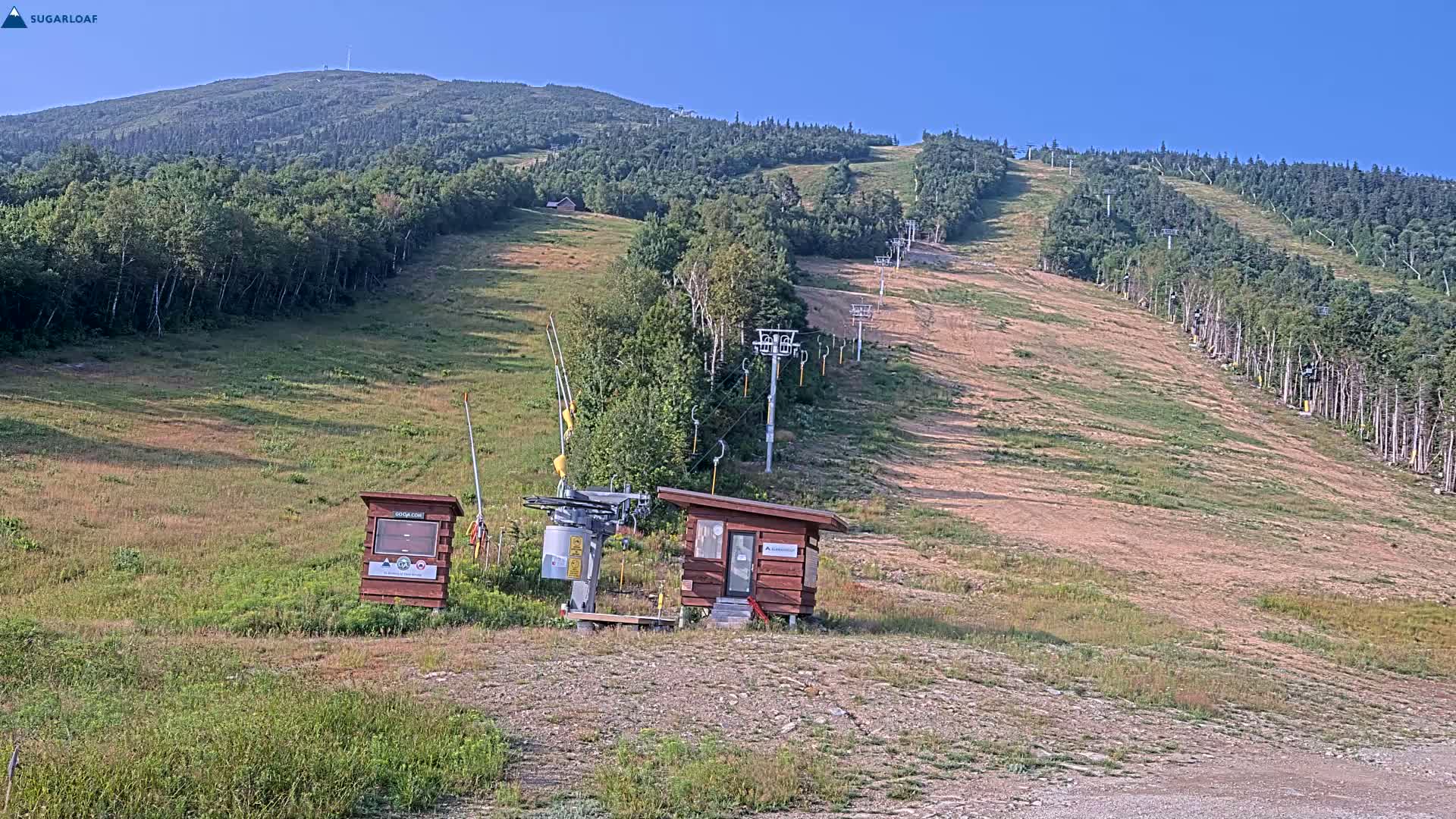 Sugarloaf Mountain Ski Slopes Live Cam -  Kingfield, Franklin, Maine, USA