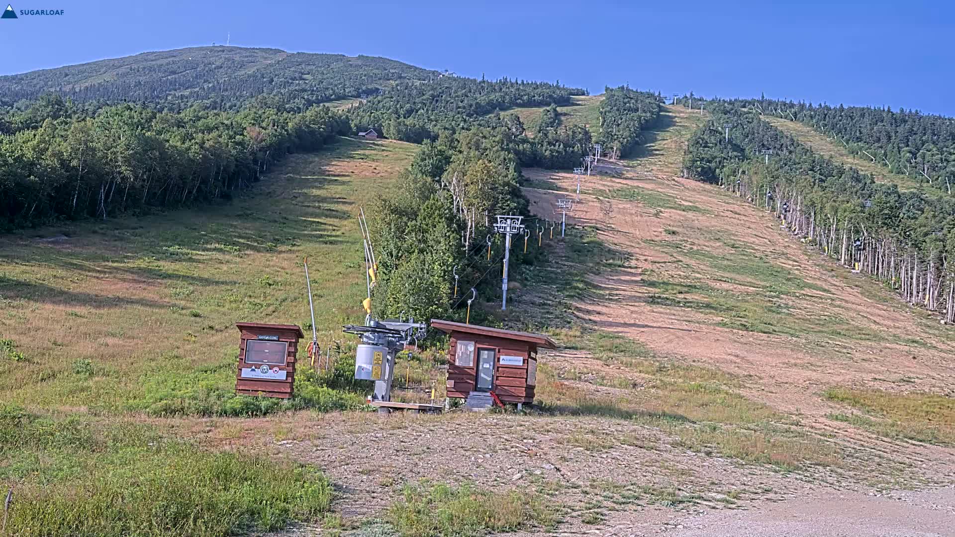 Sugarloaf Mountain Ski Slopes Live Cam -  Kingfield, Franklin, Maine, USA