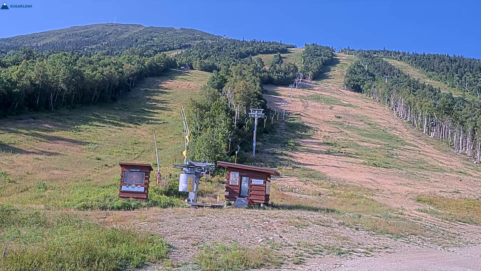 Sugarloaf Mountain Ski Slopes Live Cam -  Kingfield, Franklin, Maine, USA