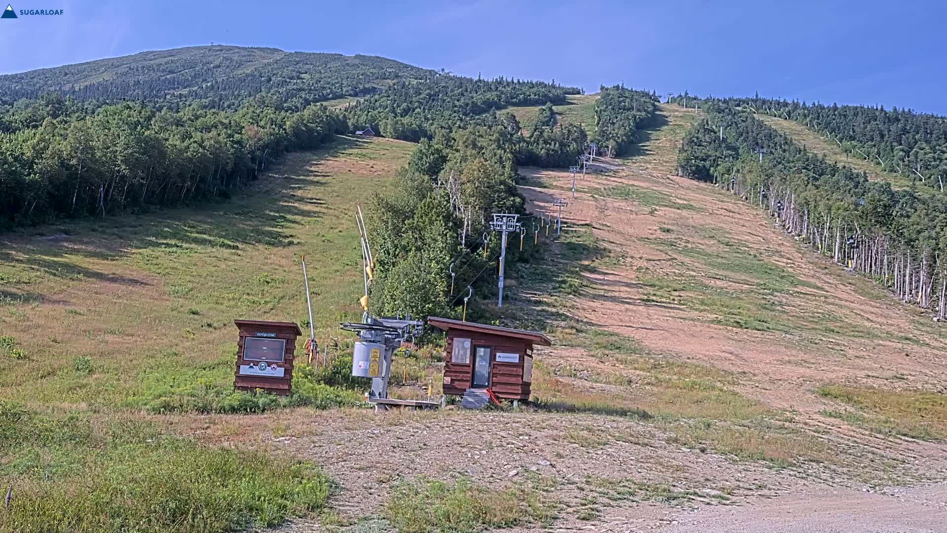 Sugarloaf Mountain Ski Slopes Live Cam -  Kingfield, Franklin, Maine, USA