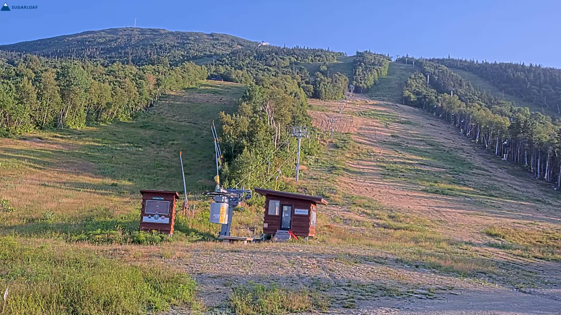 Sugarloaf Mountain Ski Slopes Live Cam -  Kingfield, Franklin, Maine, USA
