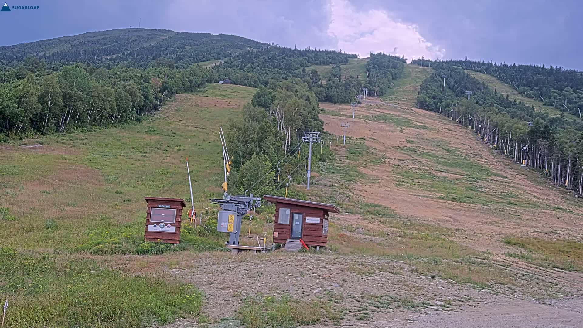 Sugarloaf Mountain Ski Slopes Live Cam -  Kingfield, Franklin, Maine, USA