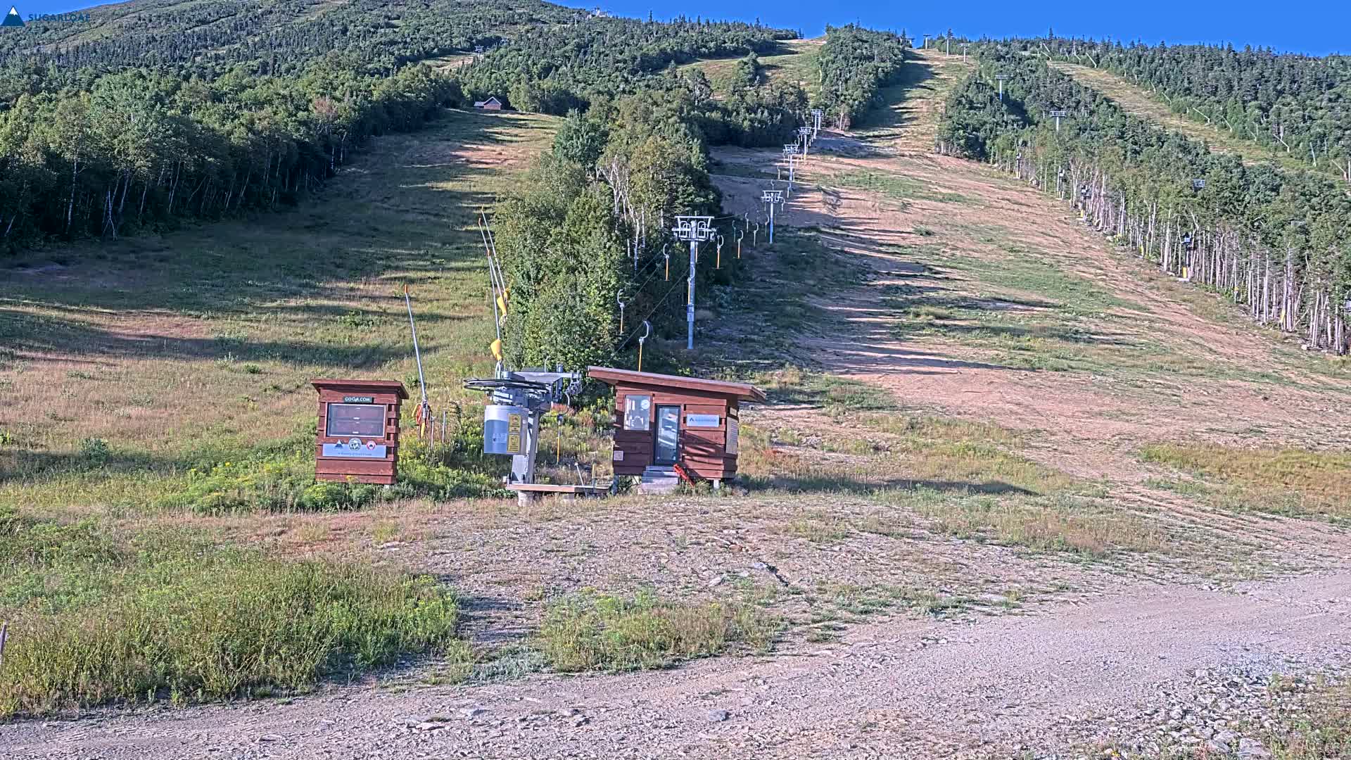 Sugarloaf Mountain Ski Slopes Live Cam -  Kingfield, Franklin, Maine, USA