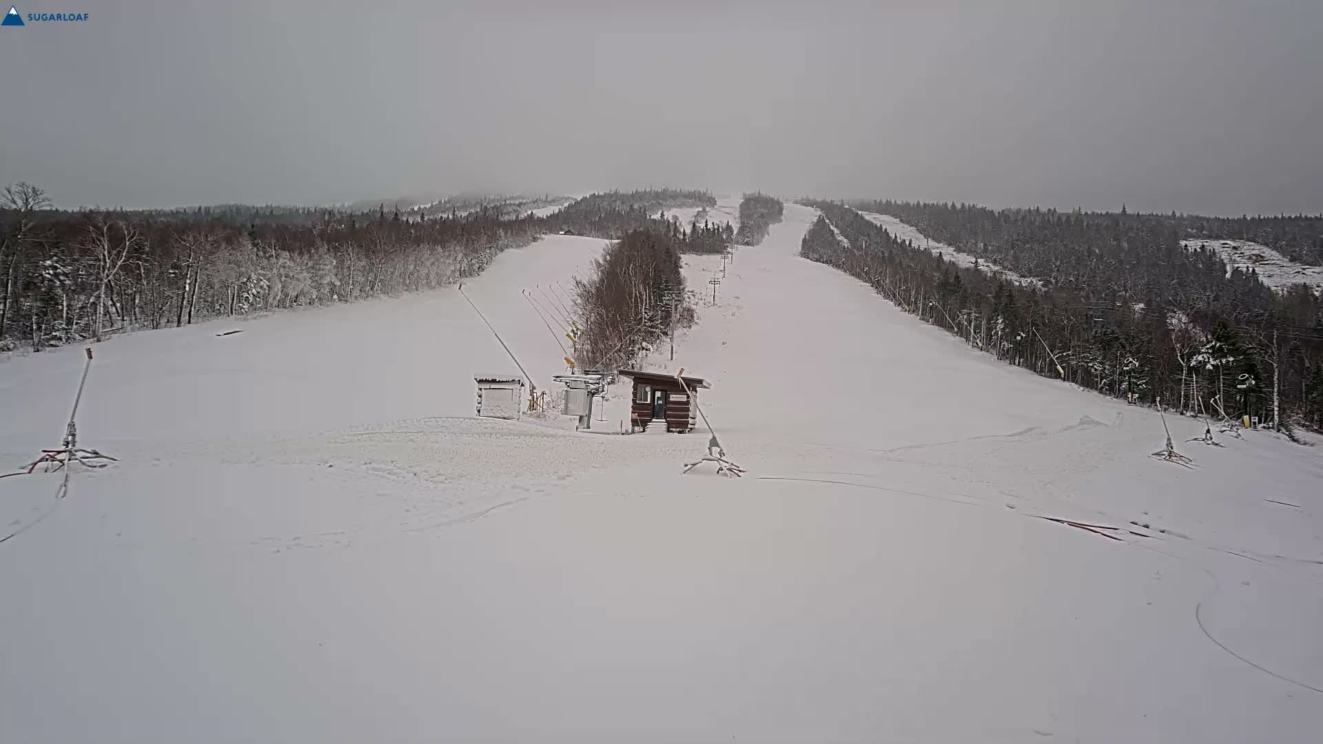 Sugarloaf Mountain Ski Slopes Live Cam -  Kingfield, Franklin, Maine, USA