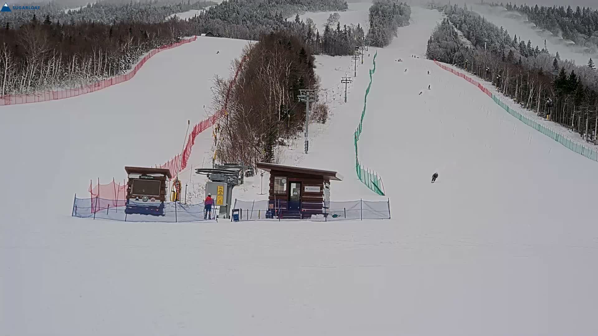 Sugarloaf Mountain Ski Slopes Live Cam -  Kingfield, Franklin, Maine, USA