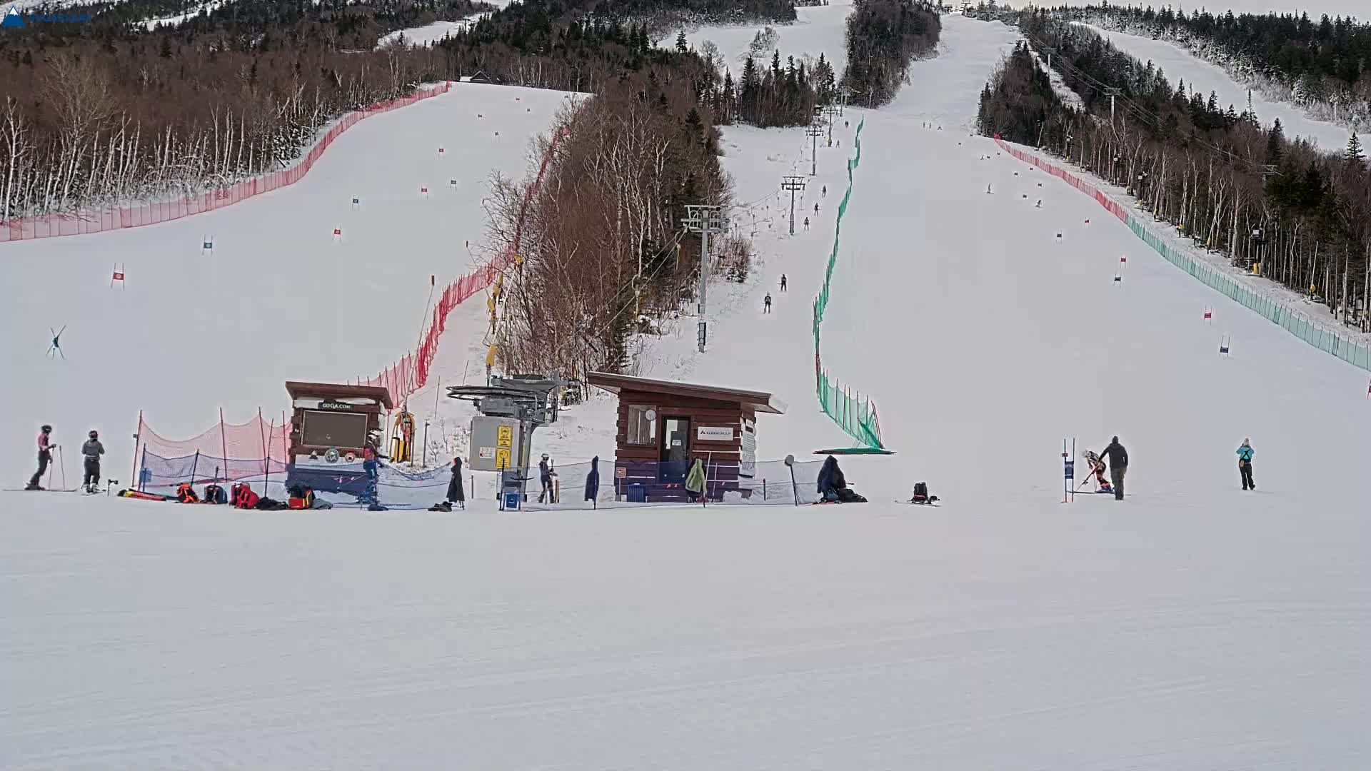 Sugarloaf Mountain Ski Slopes Live Cam -  Kingfield, Franklin, Maine, USA