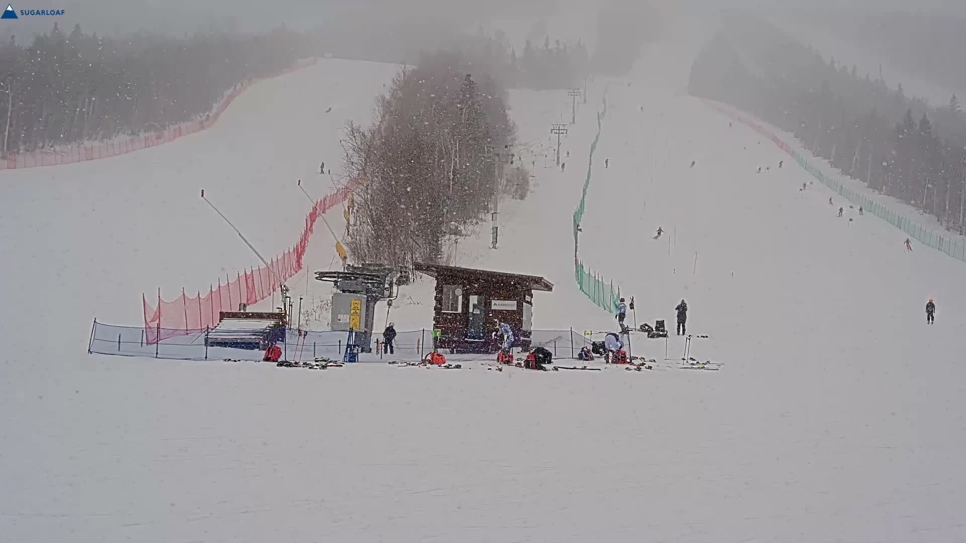 Sugarloaf Mountain Ski Slopes Live Cam -  Kingfield, Franklin, Maine, USA