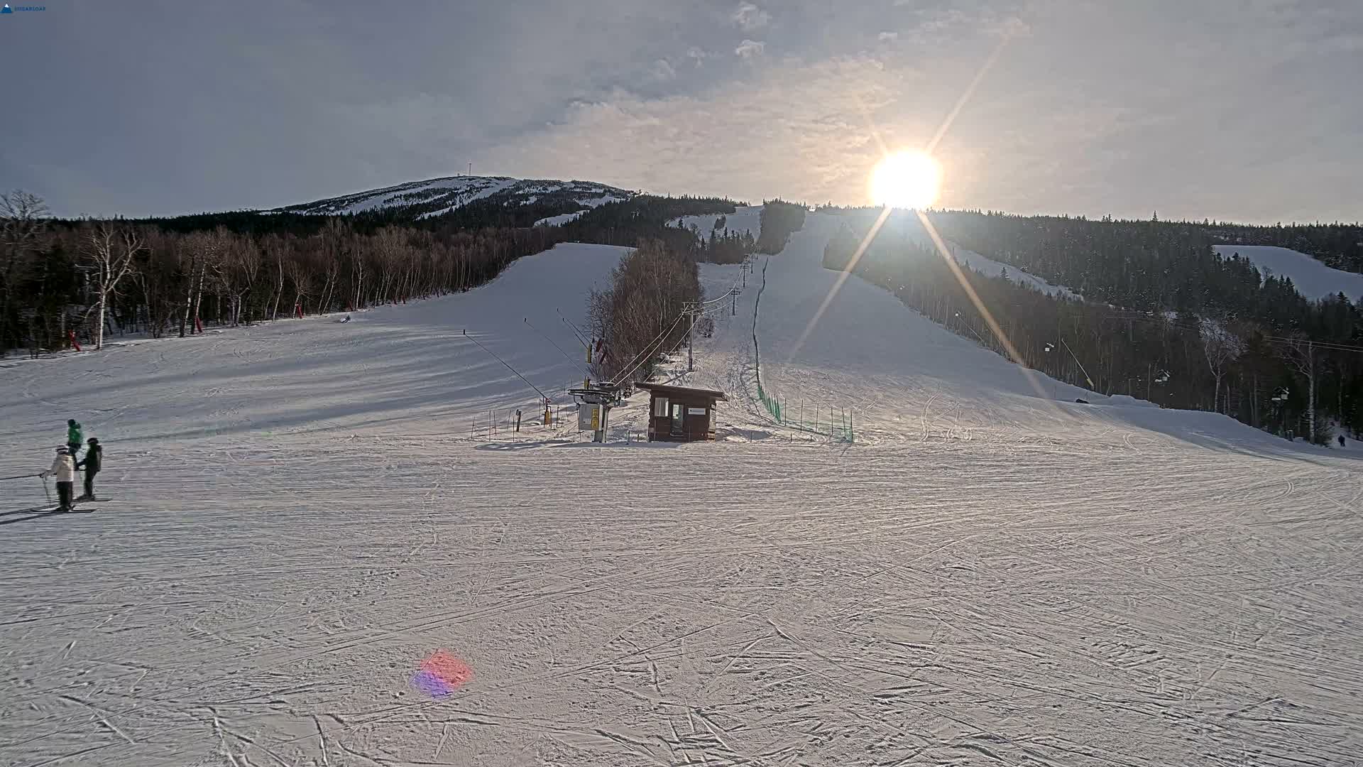 Sugarloaf Mountain Ski Slopes Live Cam -  Kingfield, Franklin, Maine, USA