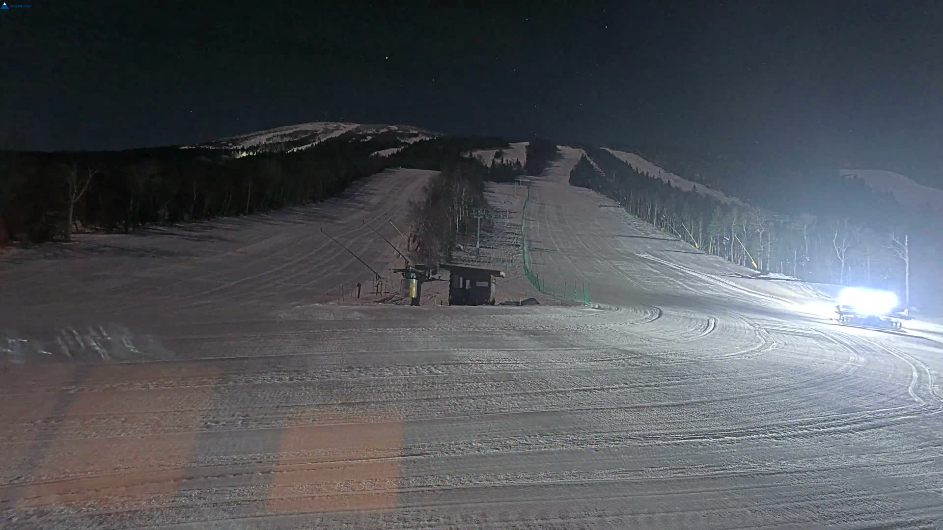 Sugarloaf Mountain Ski Slopes Live Cam -  Kingfield, Franklin, Maine, USA