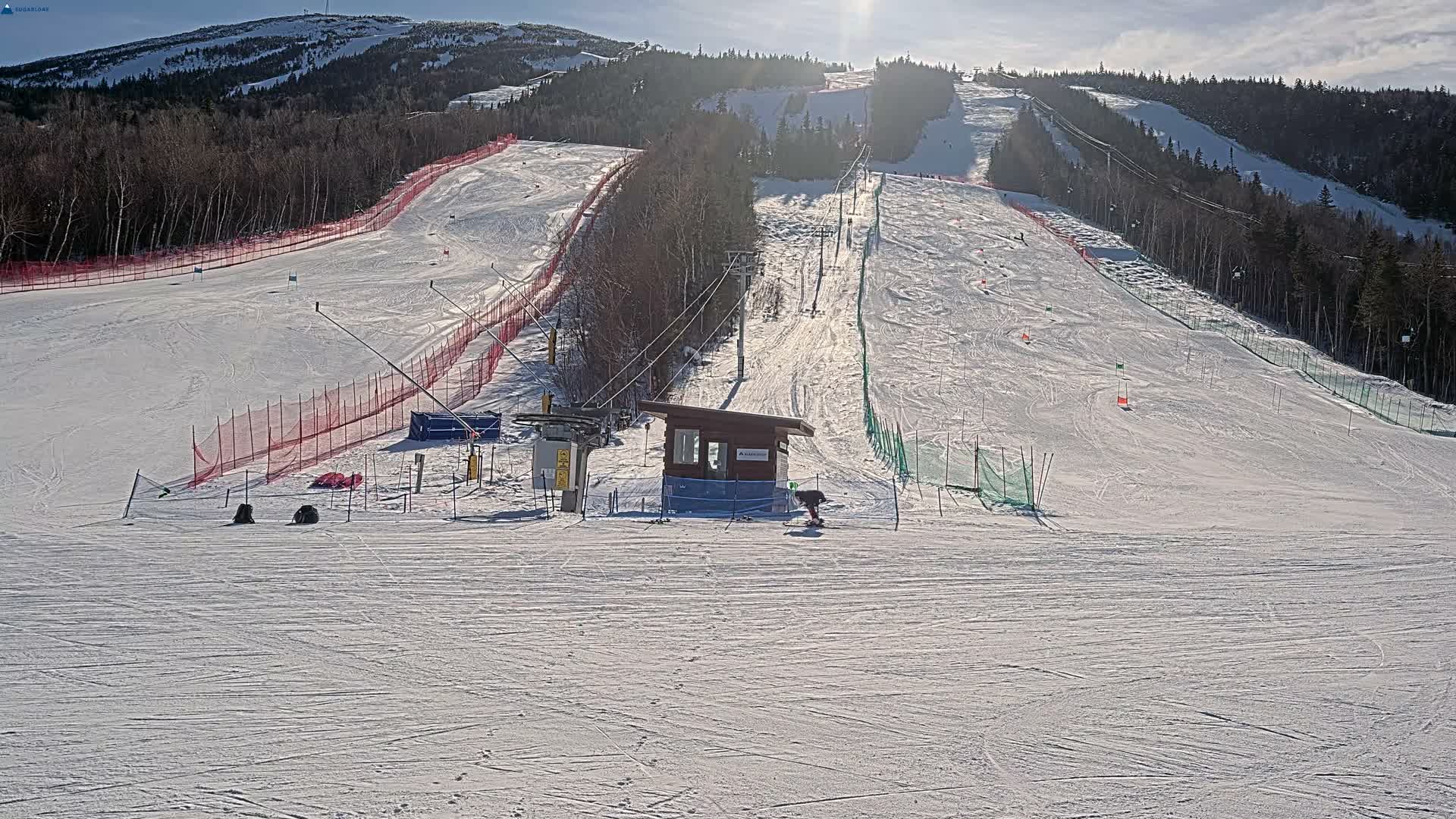 Sugarloaf Mountain Ski Slopes Live Cam -  Kingfield, Franklin, Maine, USA
