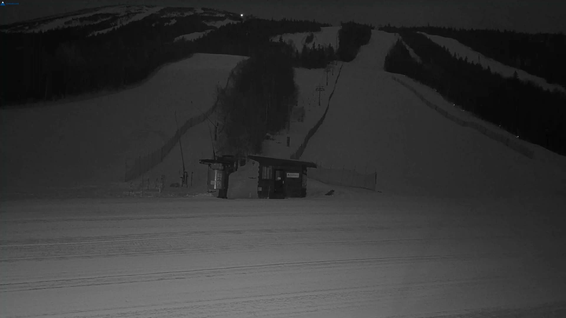 Sugarloaf Mountain Ski Slopes Live Cam -  Kingfield, Franklin, Maine, USA