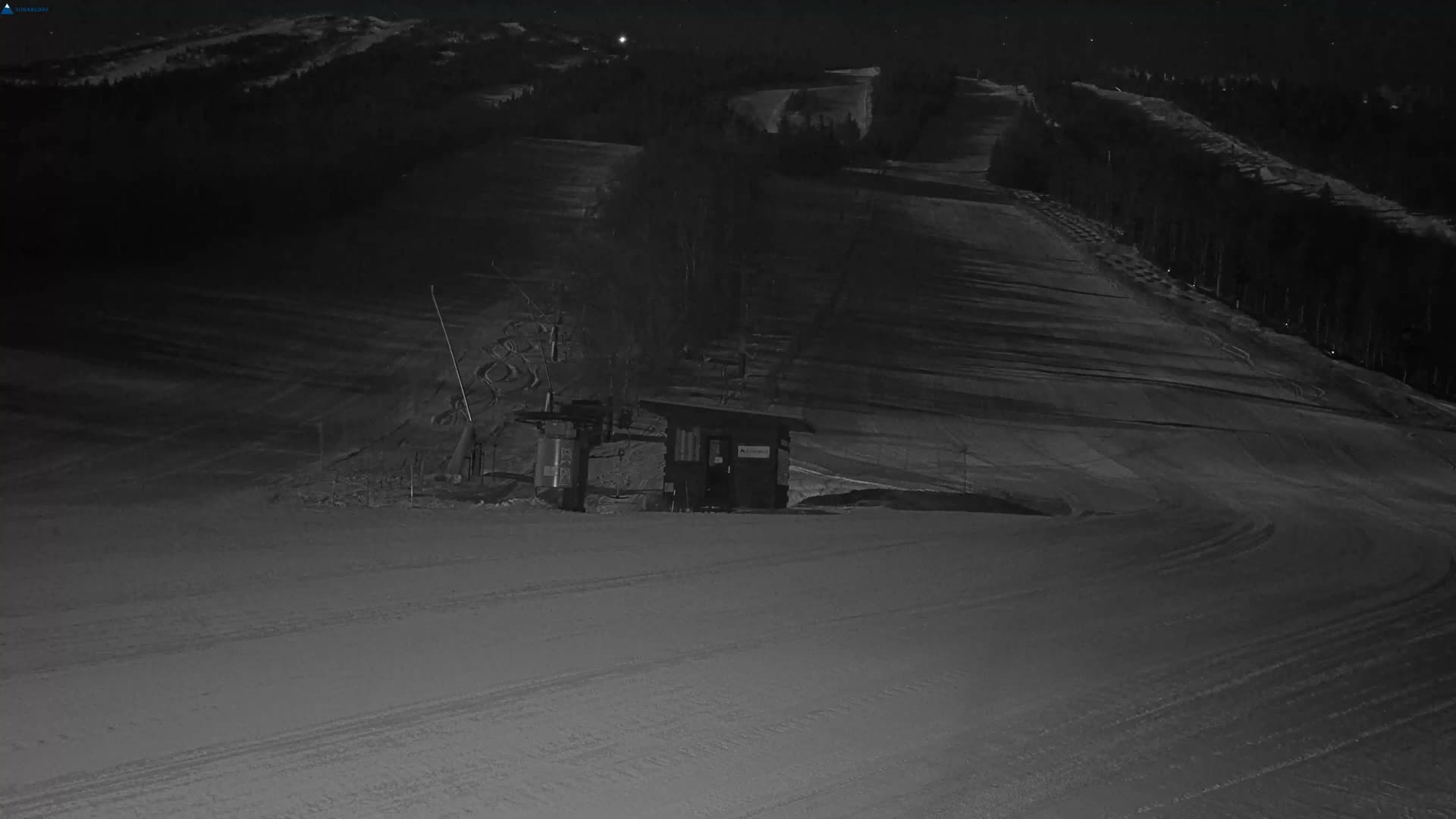 Sugarloaf Mountain Ski Slopes Live Cam -  Kingfield, Franklin, Maine, USA