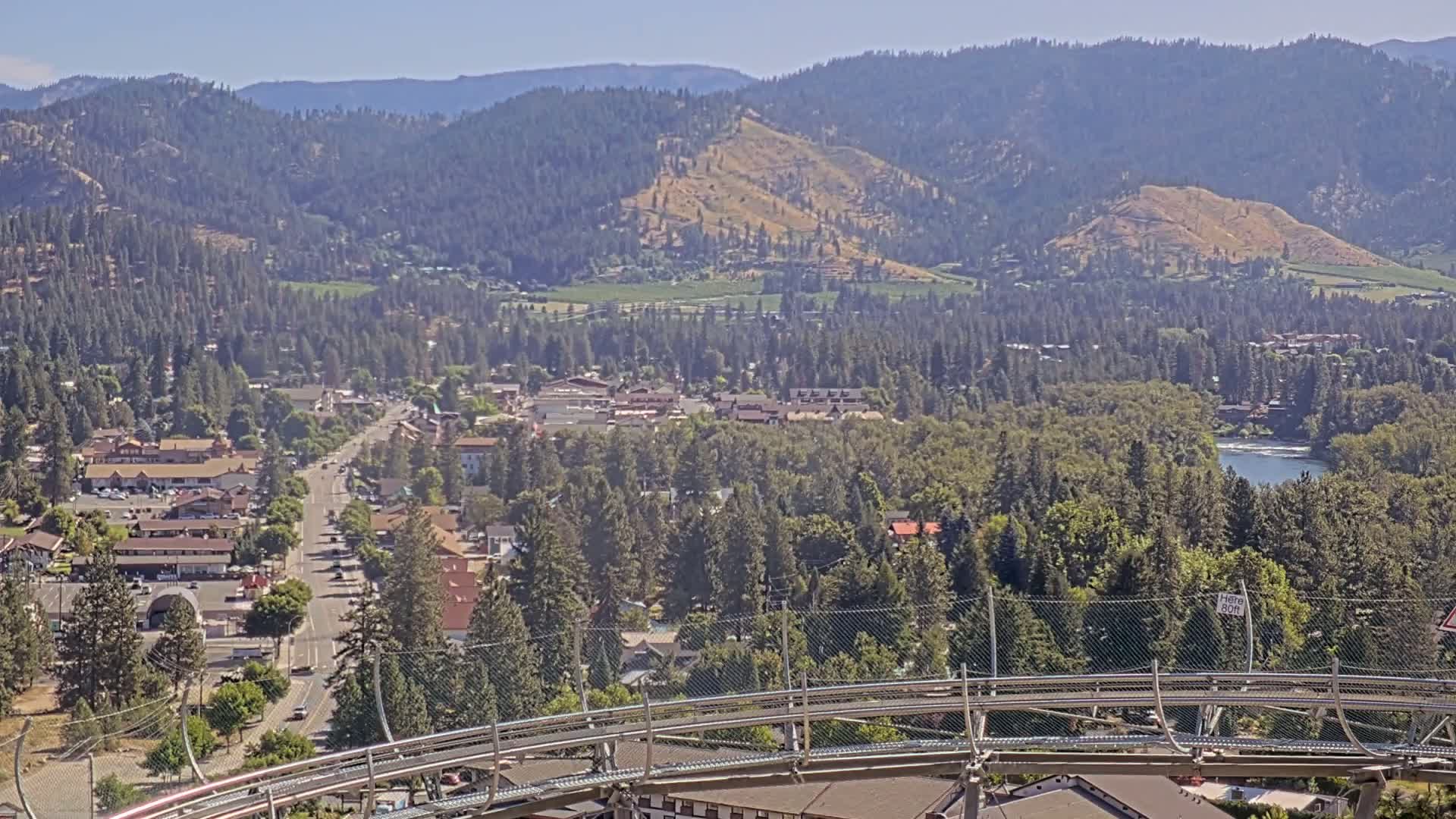 Leavenworth Skyline & Adventure Park Live Cam - Leavenworth, Chelan, Washington, USA