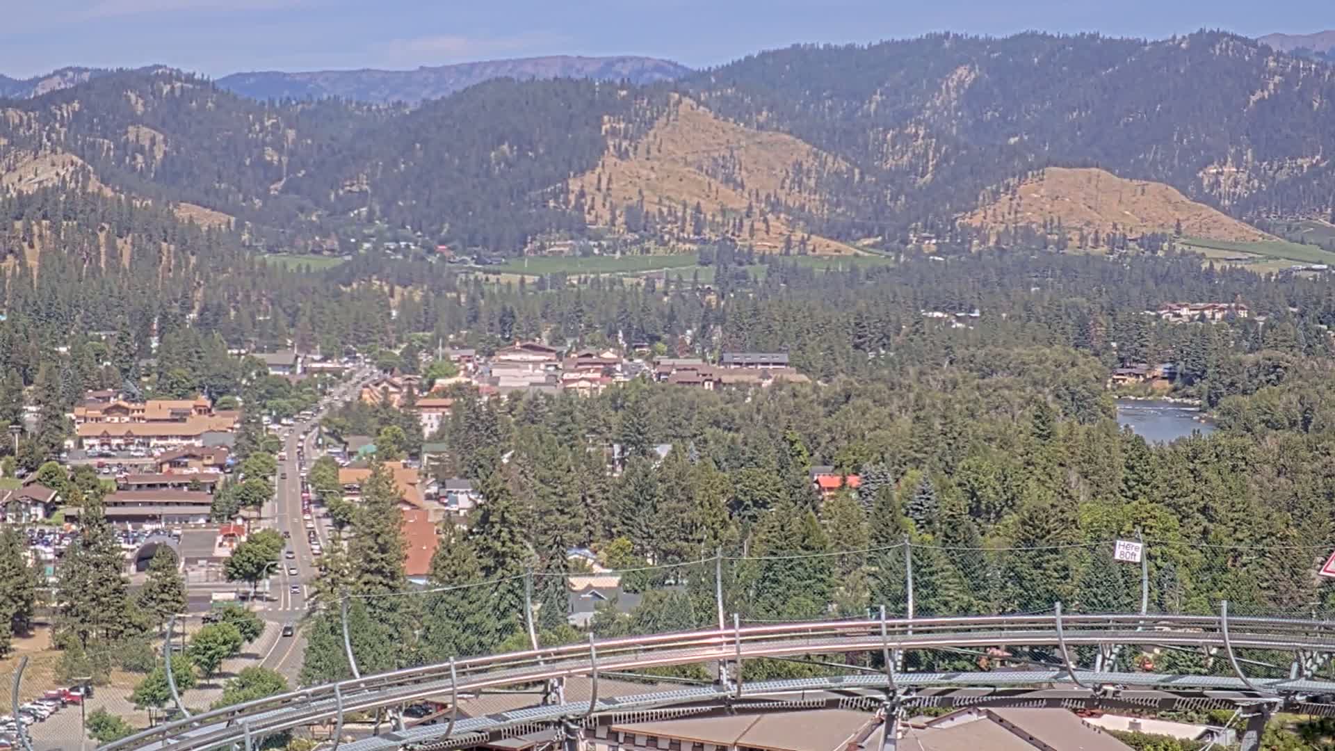 Leavenworth Skyline & Adventure Park Live Cam - Leavenworth, Chelan, Washington, USA