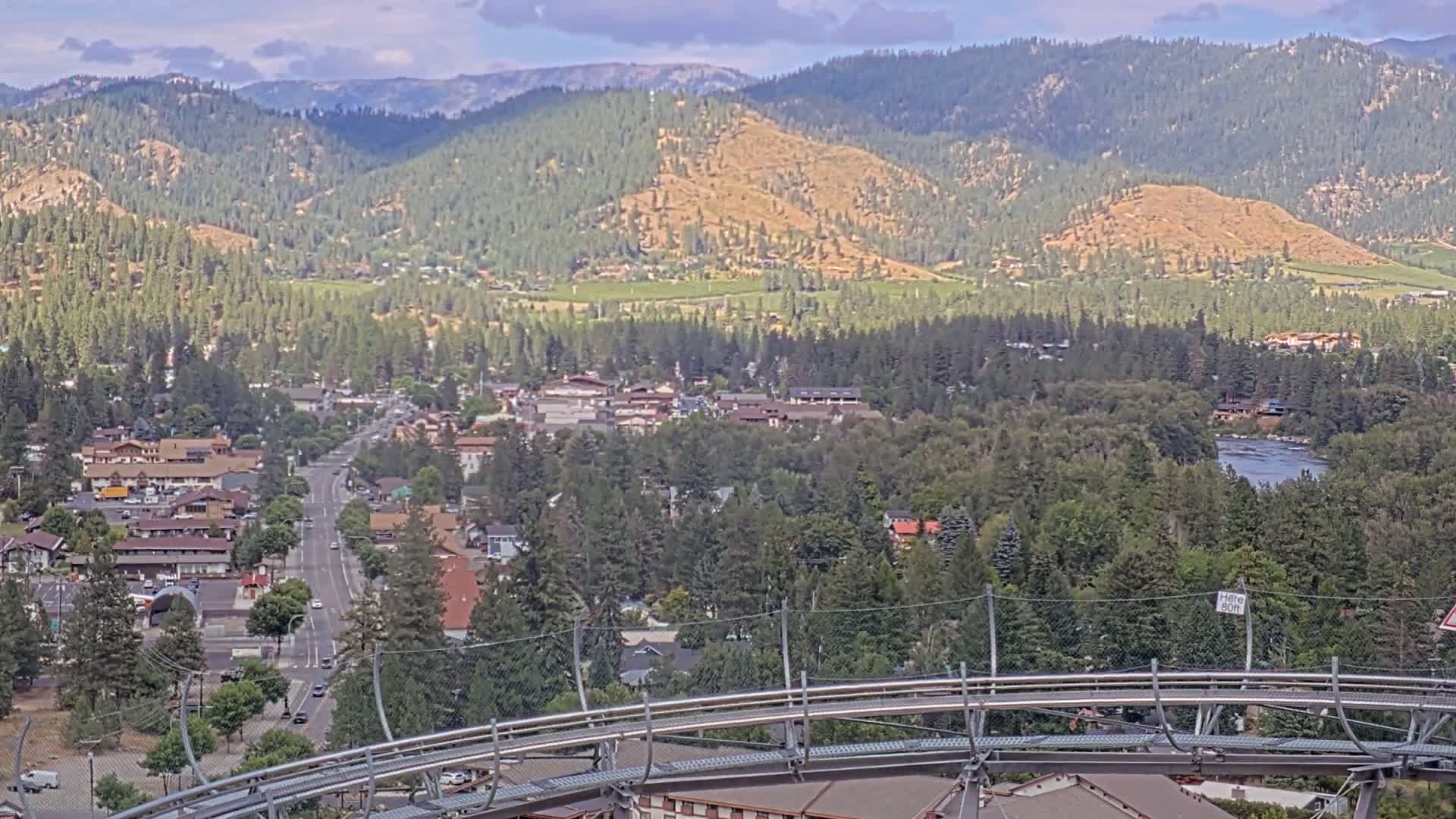 Leavenworth Skyline & Adventure Park Live Cam - Leavenworth, Chelan, Washington, USA