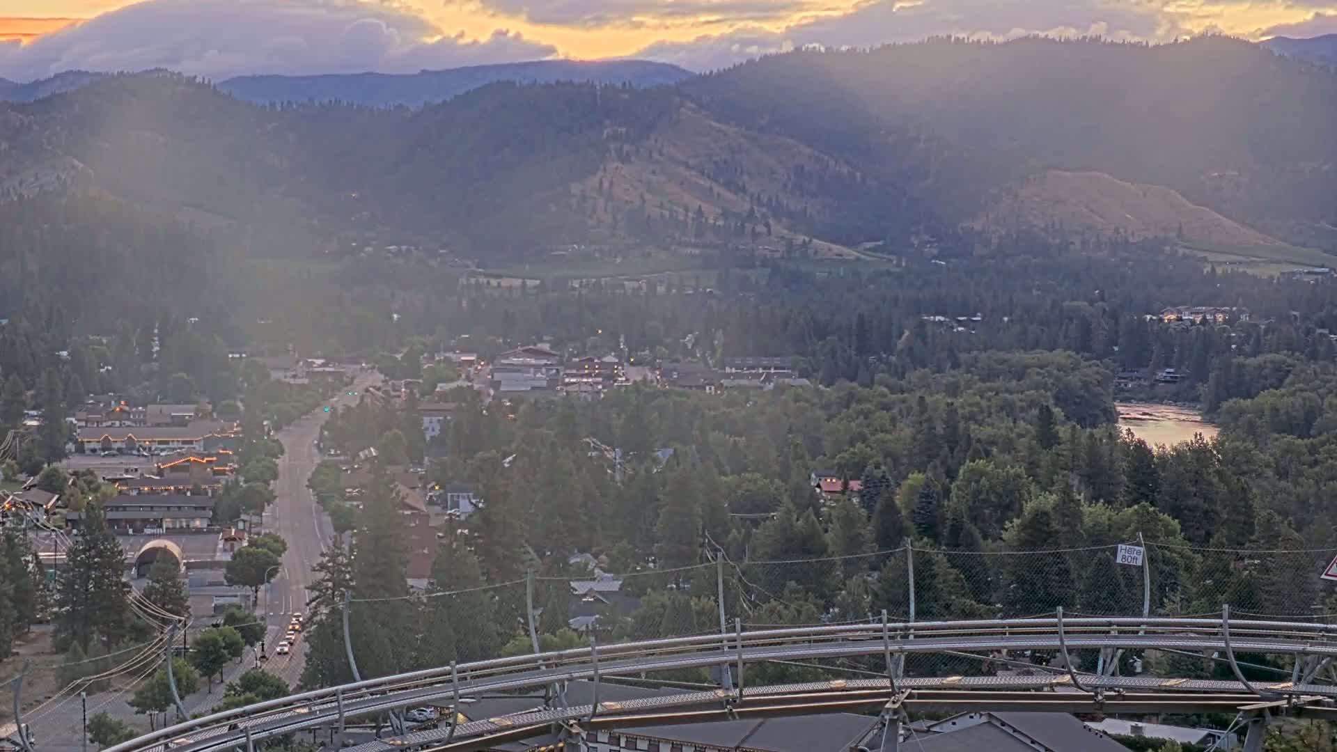Leavenworth Skyline & Adventure Park Live Cam - Leavenworth, Chelan, Washington, USA