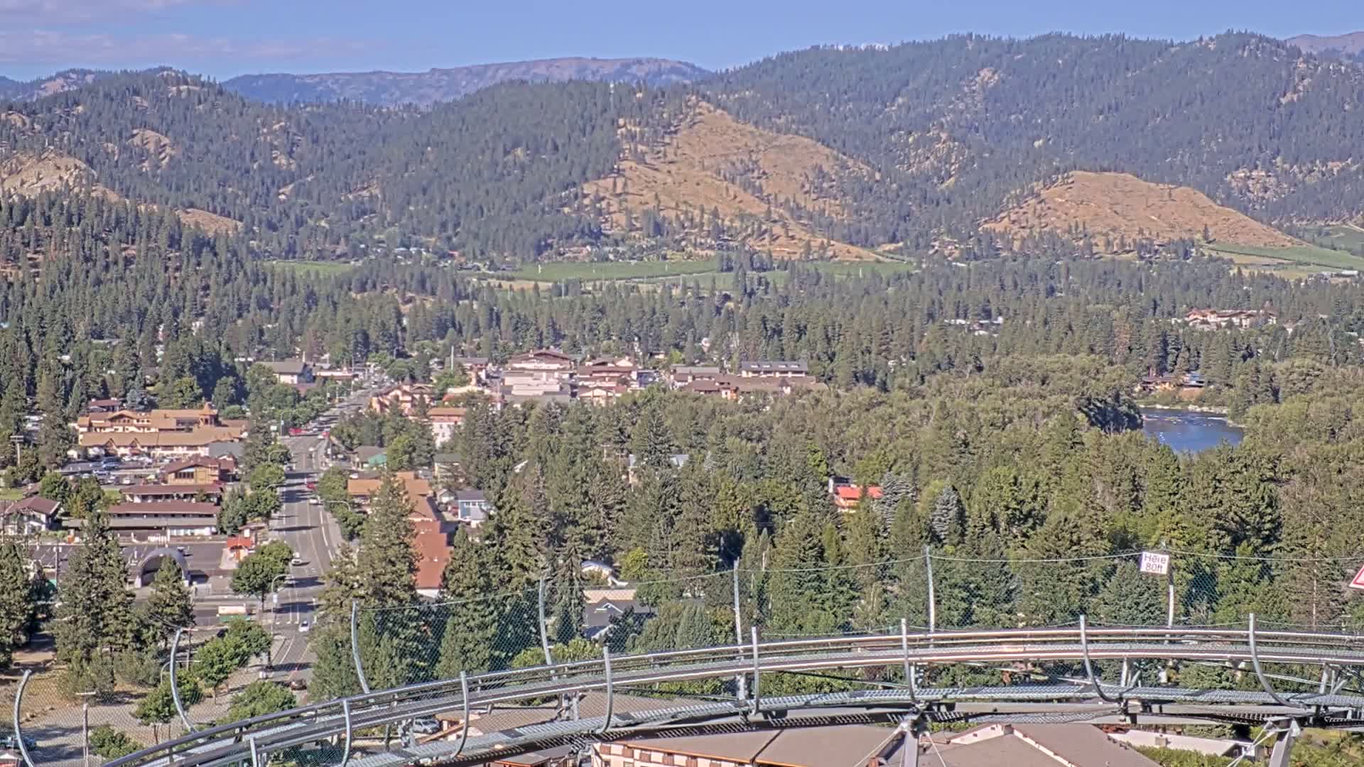Leavenworth Skyline & Adventure Park Live Cam - Leavenworth, Chelan, Washington, USA