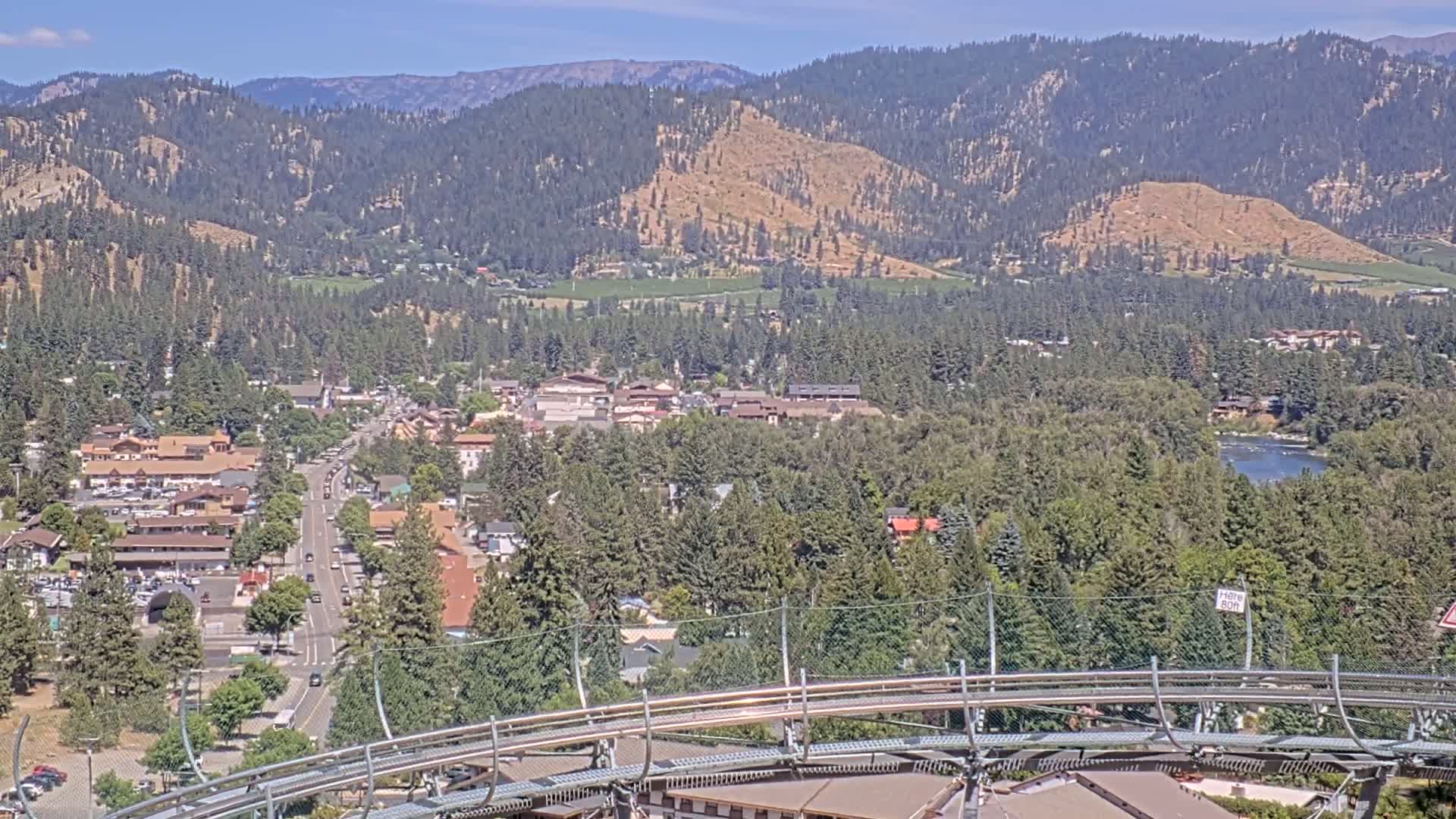 Leavenworth Skyline & Adventure Park Live Cam - Leavenworth, Chelan, Washington, USA