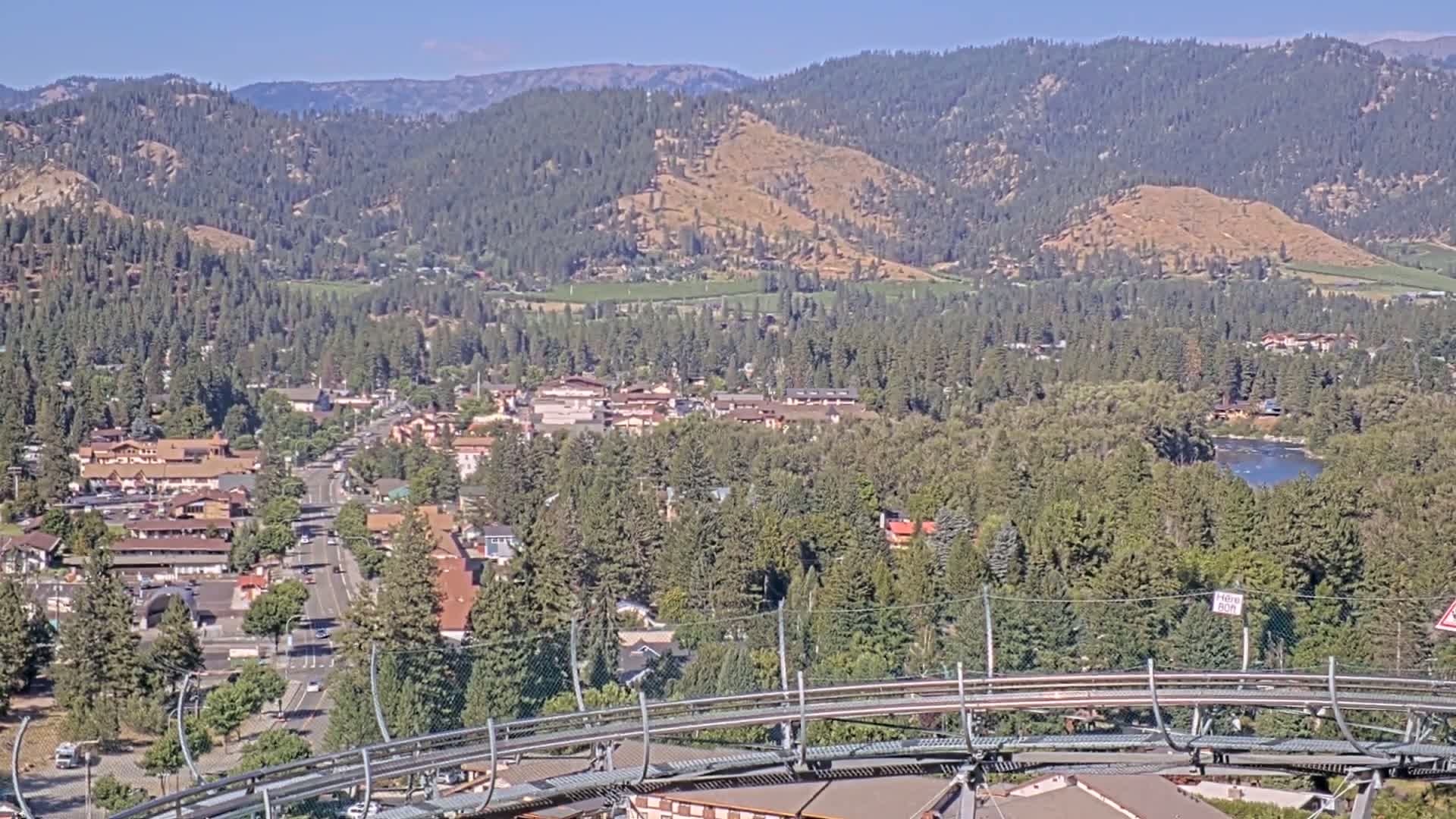 Leavenworth Skyline & Adventure Park Live Cam - Leavenworth, Chelan, Washington, USA