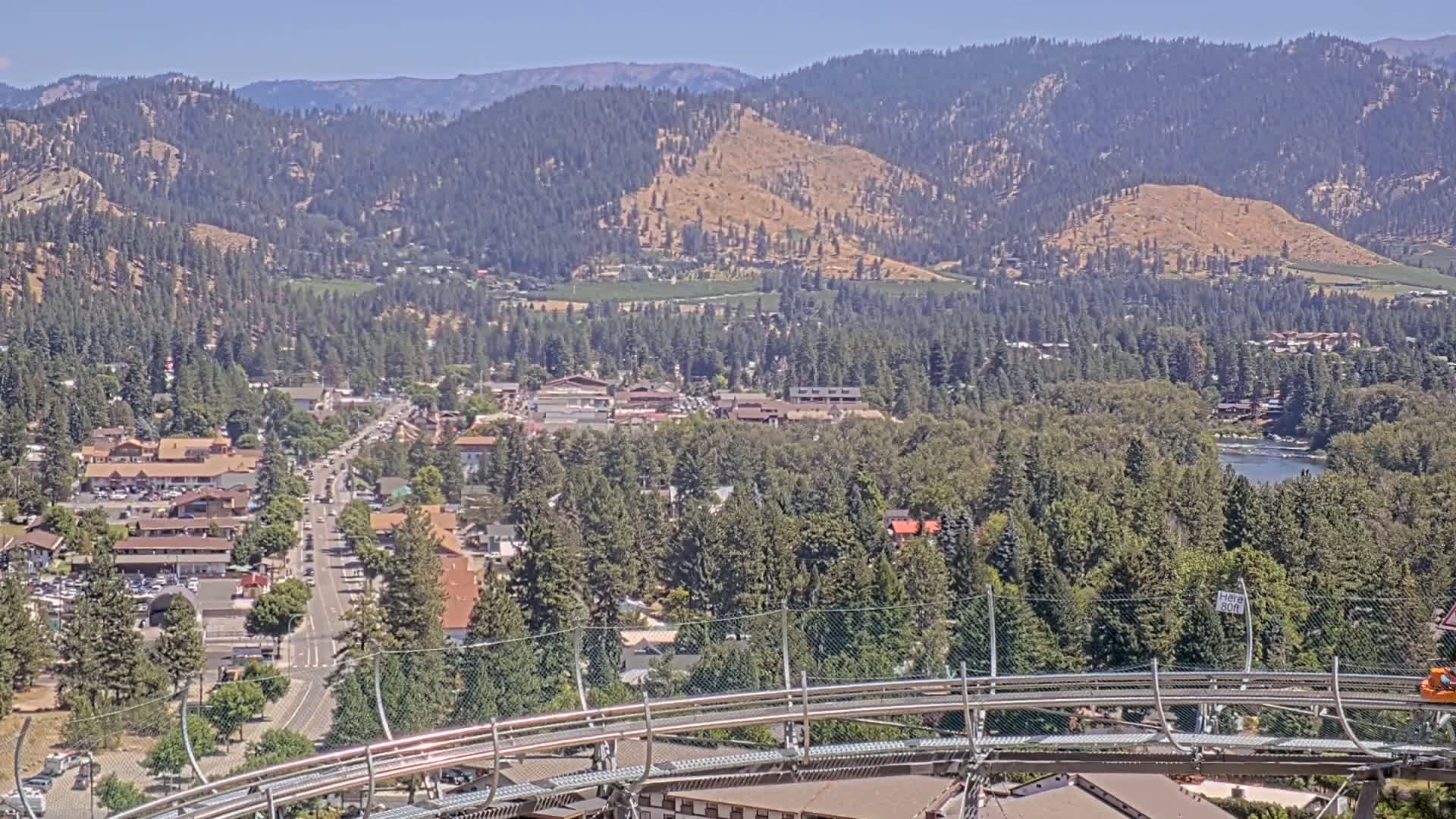 Leavenworth Skyline & Adventure Park Live Cam - Leavenworth, Chelan, Washington, USA