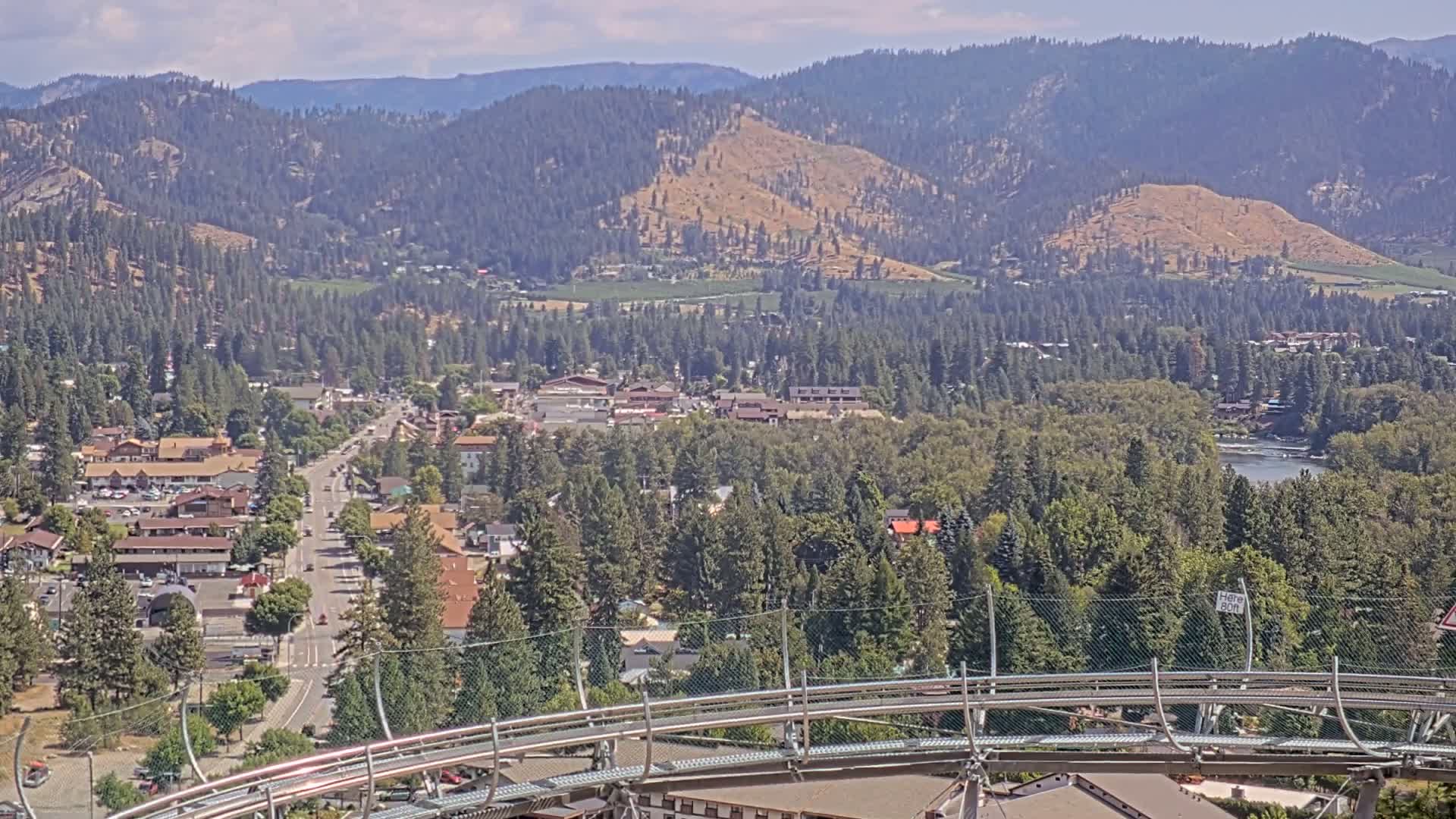Leavenworth Skyline & Adventure Park Live Cam - Leavenworth, Chelan, Washington, USA