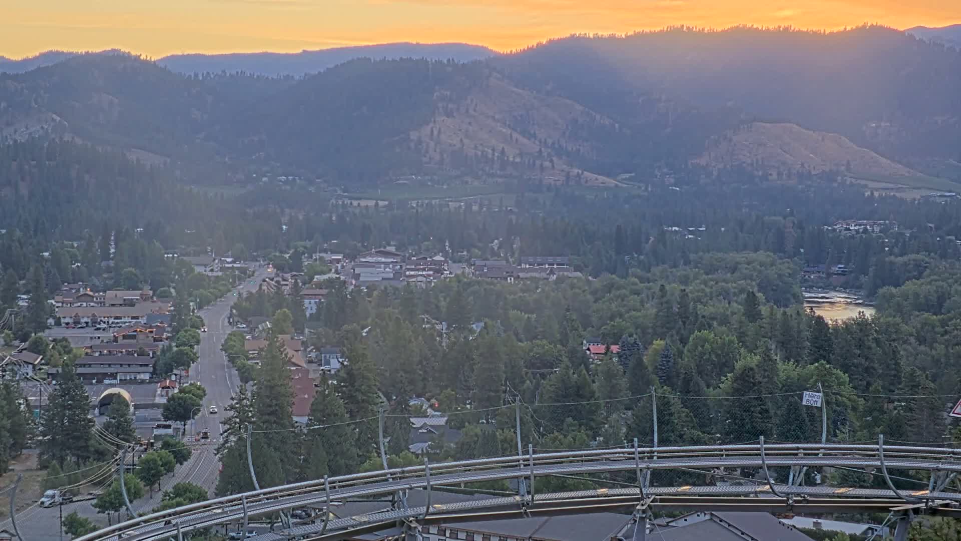 Leavenworth Skyline & Adventure Park Live Cam - Leavenworth, Chelan, Washington, USA