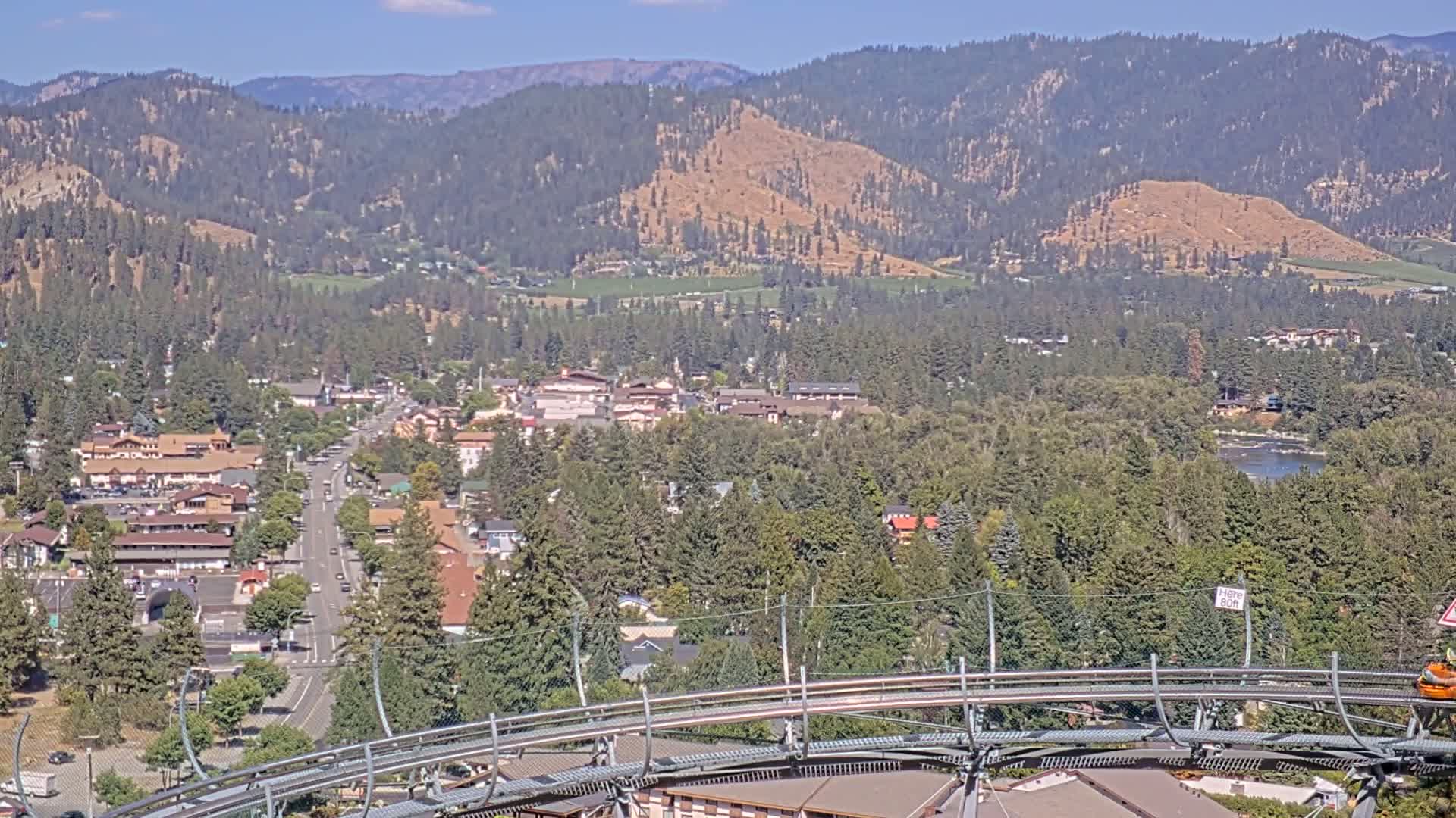 Leavenworth Skyline & Adventure Park Live Cam - Leavenworth, Chelan, Washington, USA