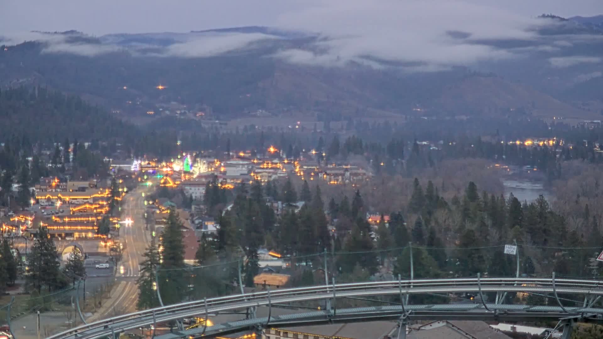 Leavenworth Skyline & Adventure Park Live Cam - Leavenworth, Chelan, Washington, USA
